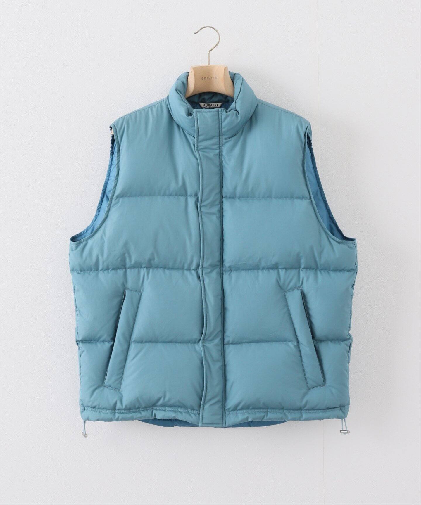 AURALEE / オーラリー】 SUVIN HIGH COUNT CLOTH DOWN VEST（ダウン 