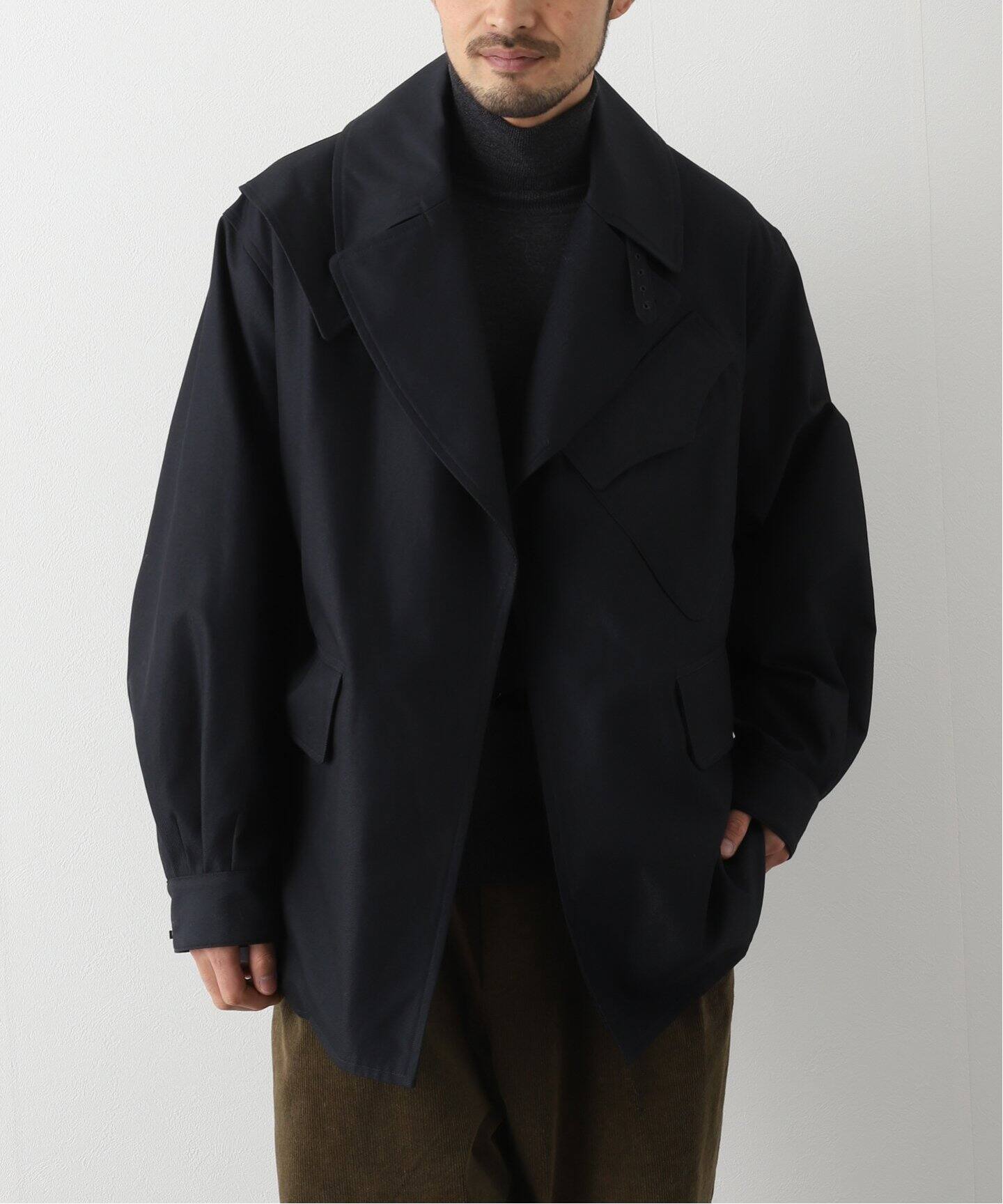 blurhms / ブラームス】Drill Chambray Motorcycle Jacket（その他  