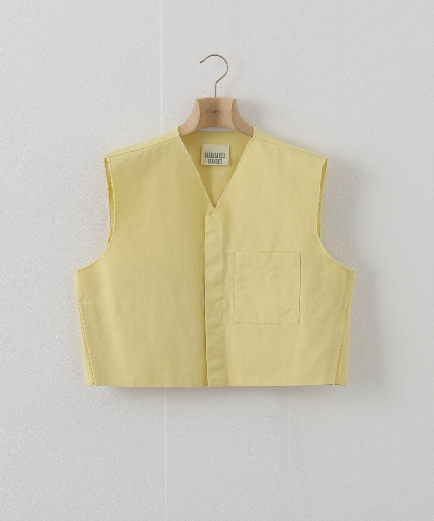 GABRIELA COLL GARMENTS / ガブリエラ コール ガーメンツ】CANVAS VEST 