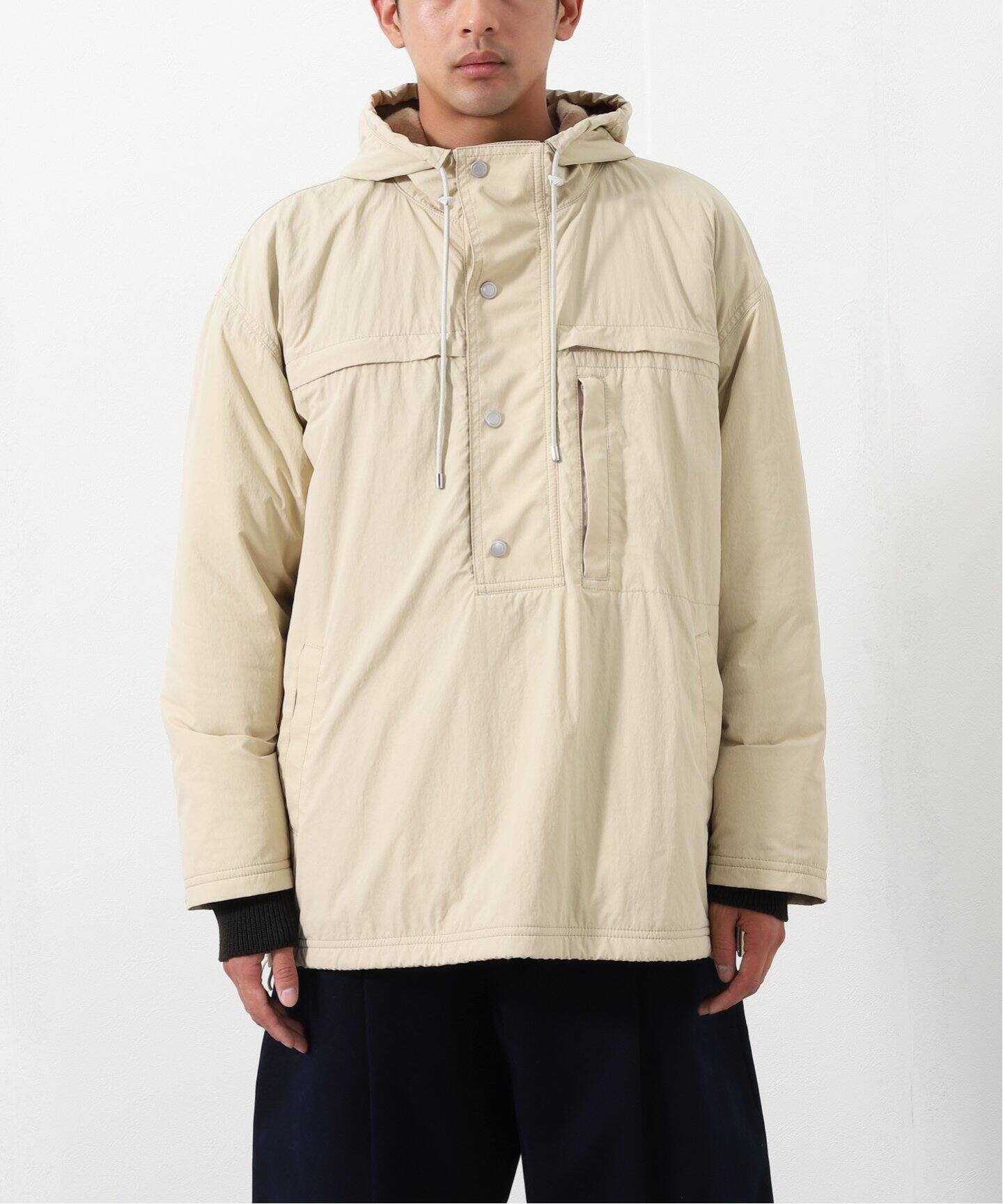 AURALEE / オーラリー】 BIODEGRADABLE NYLON P/O HOOD BL（その他 