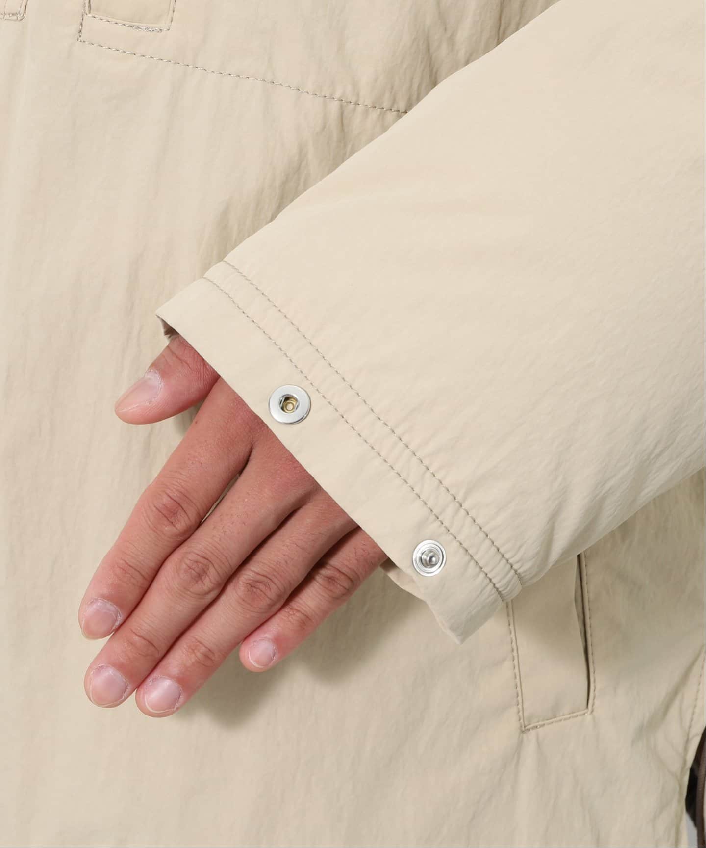 AURALEE / オーラリー】 BIODEGRADABLE NYLON P/O HOOD BL