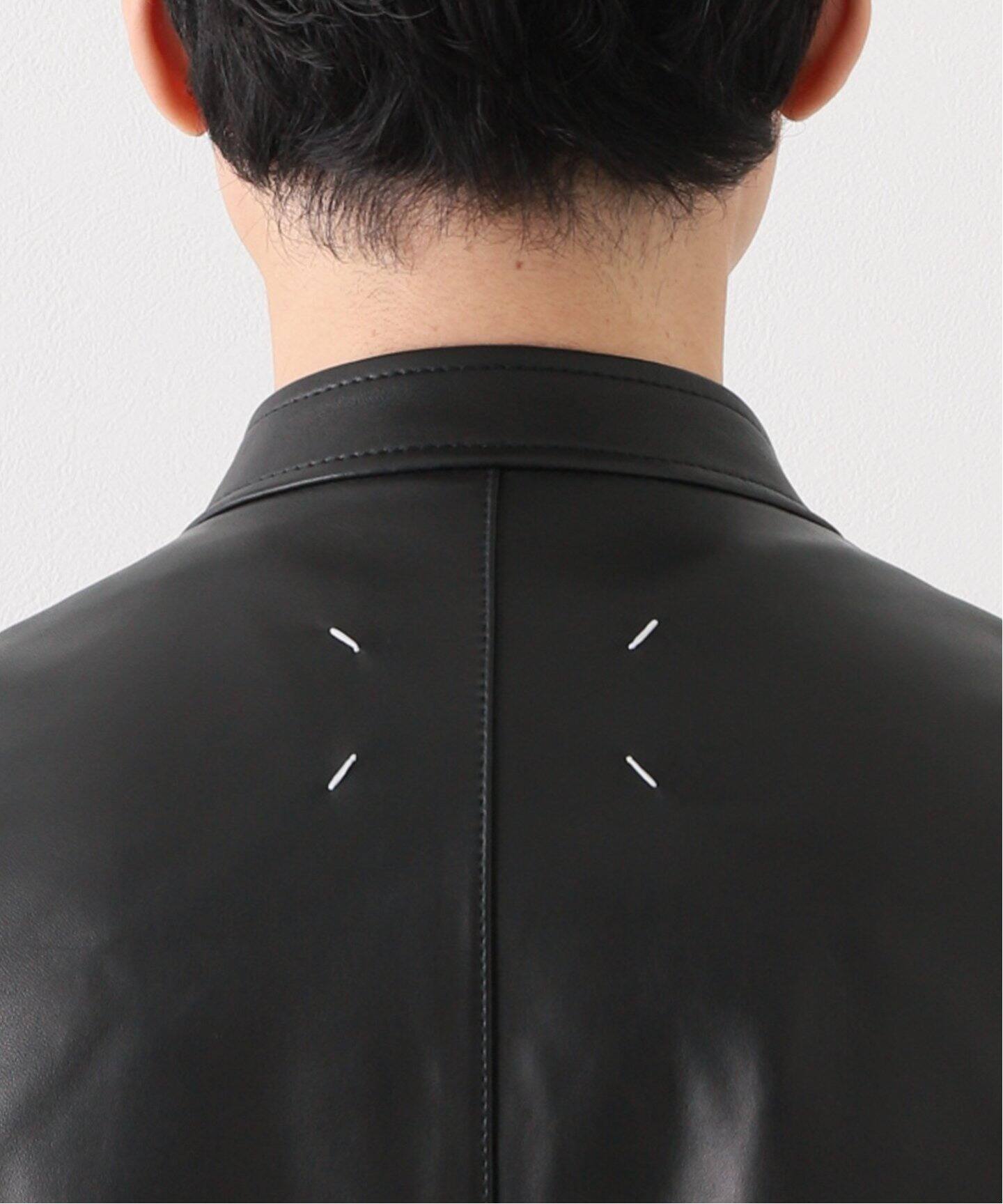 MAISON MARGIELA / メゾン マルジェラ】 ZIPレザーブルゾン（その他  