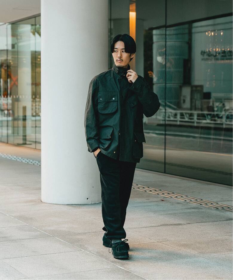 Barbour for MARKAWARE & EDIFICE】バブアー 別注 Short Riding Coat 