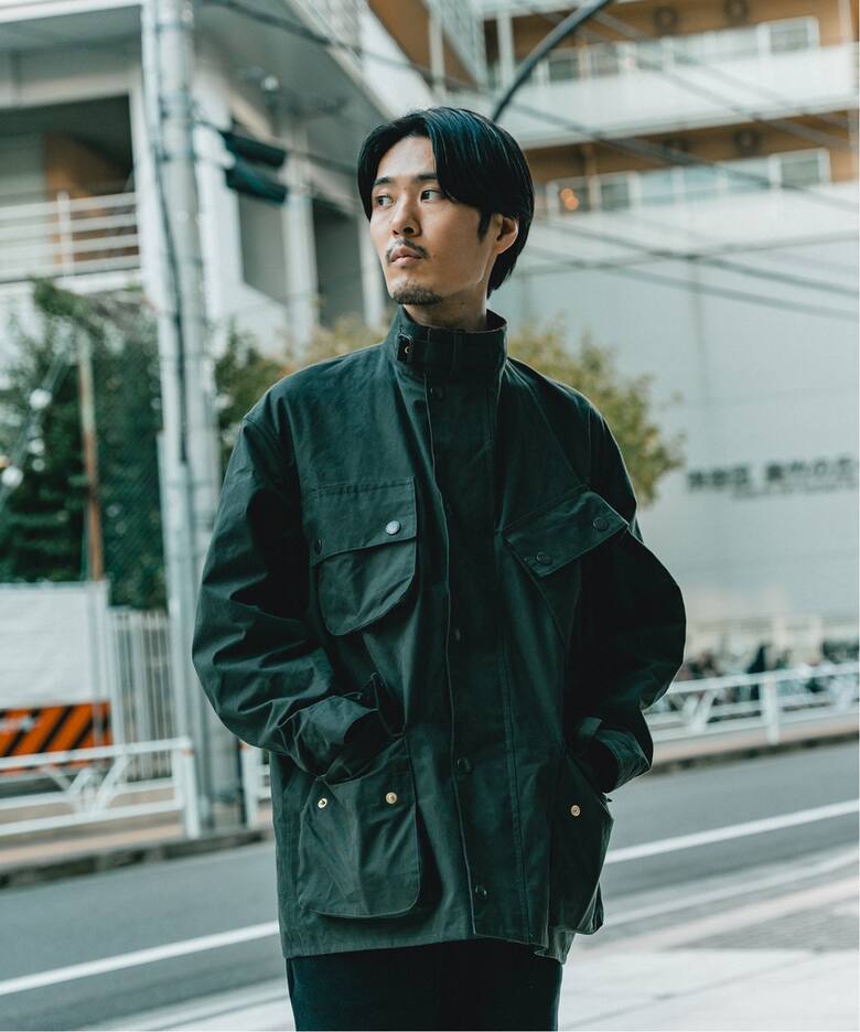 Barbour for MARKAWARE & EDIFICE】バブアー 別注 Short Riding Coat 