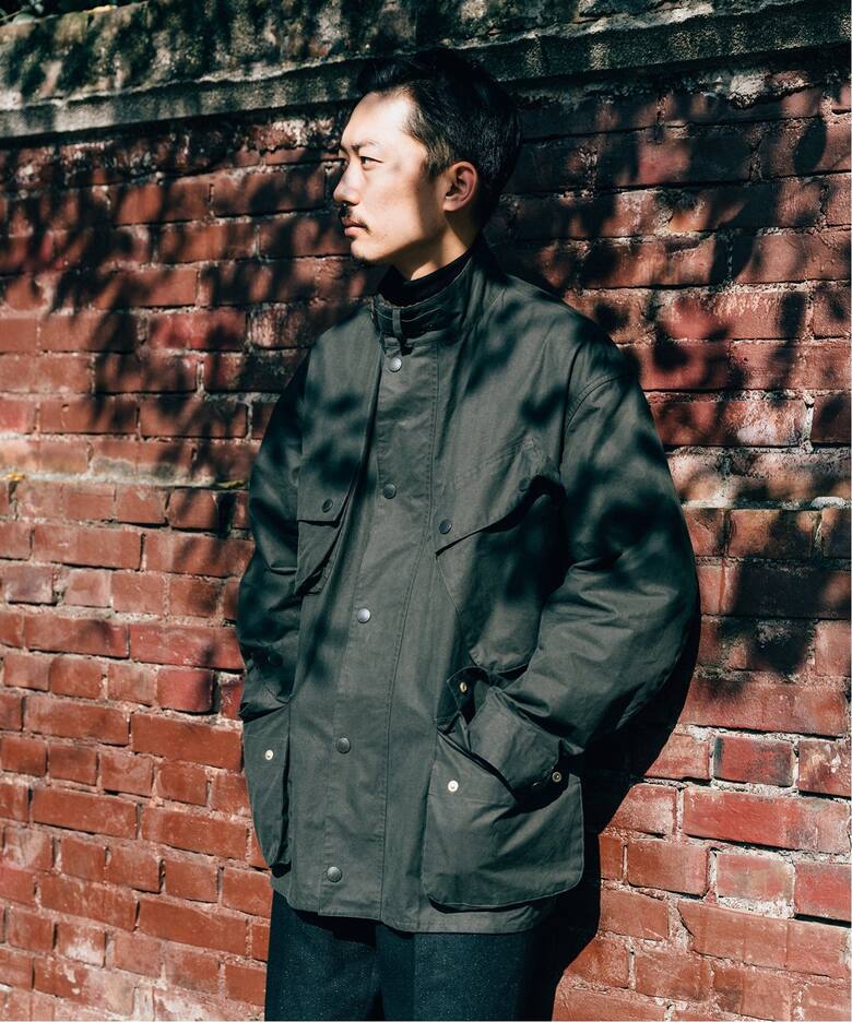 Barbour×MARKAWARE Short Riding Coat/1