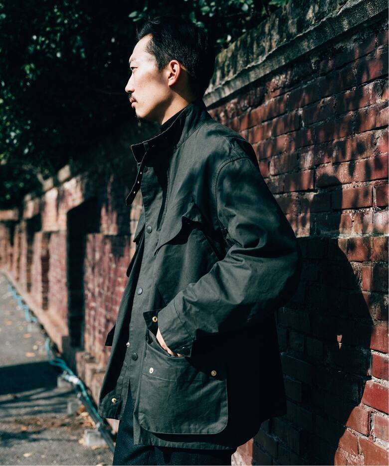 Barbour for MARKAWARE & EDIFICE】バブアー 別注 Short Riding Coat 