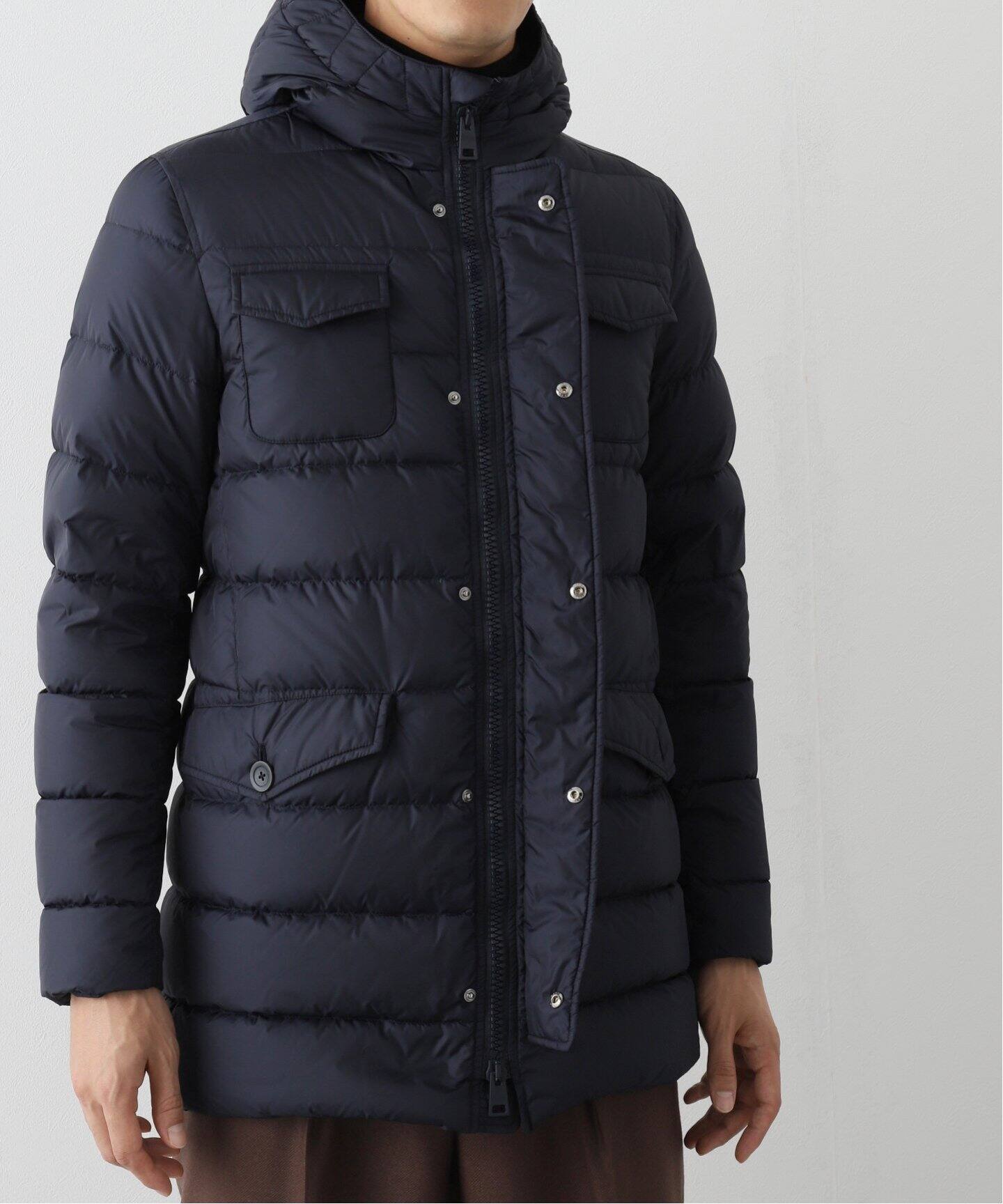 HERNO / ヘルノ】フーデッド4ポケットダウン（ダウンジャケット  