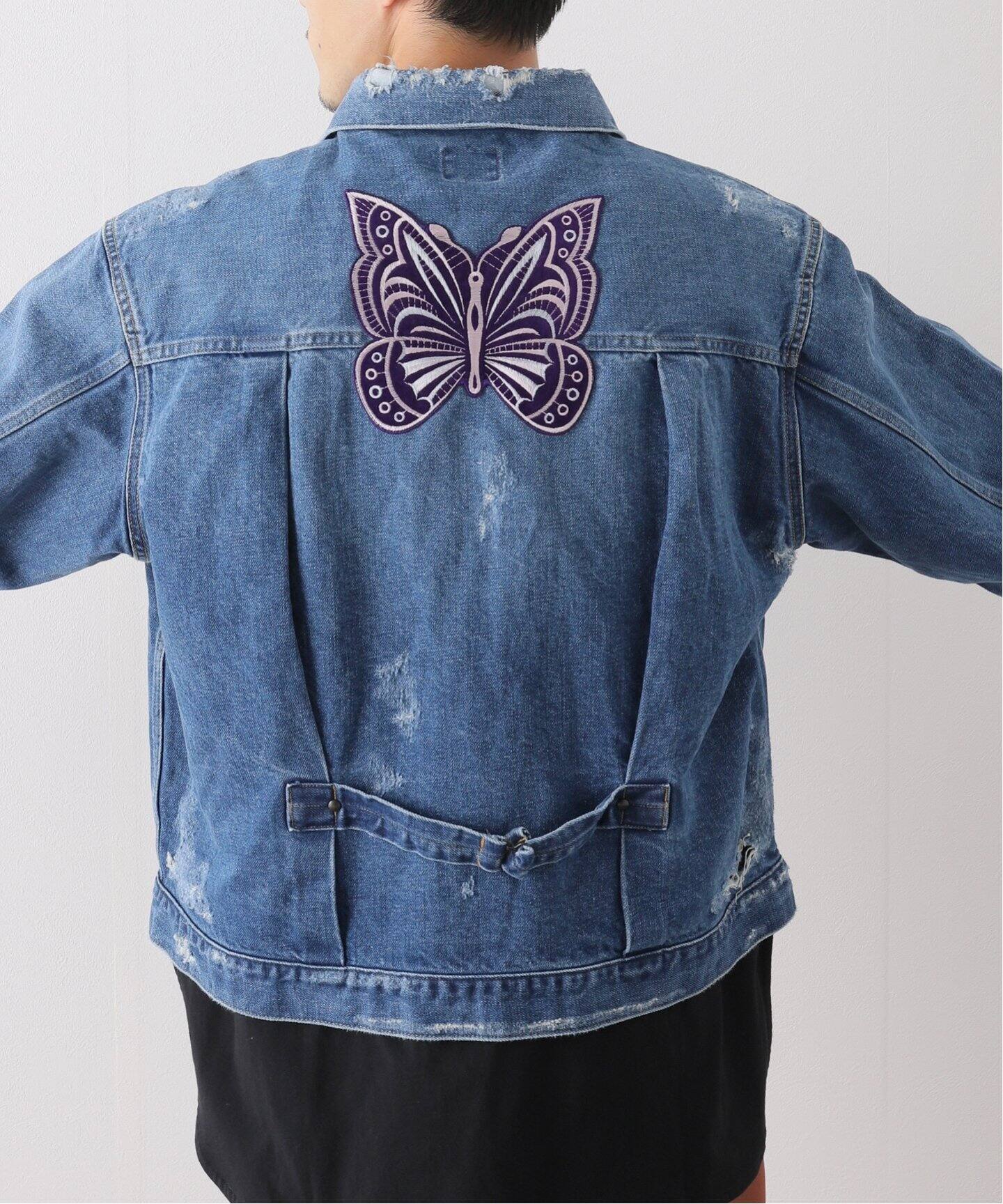 NEEDLES / ニードルズ】 13OZ C/L DENIM PATCHES JEAN JACKET（デニム 