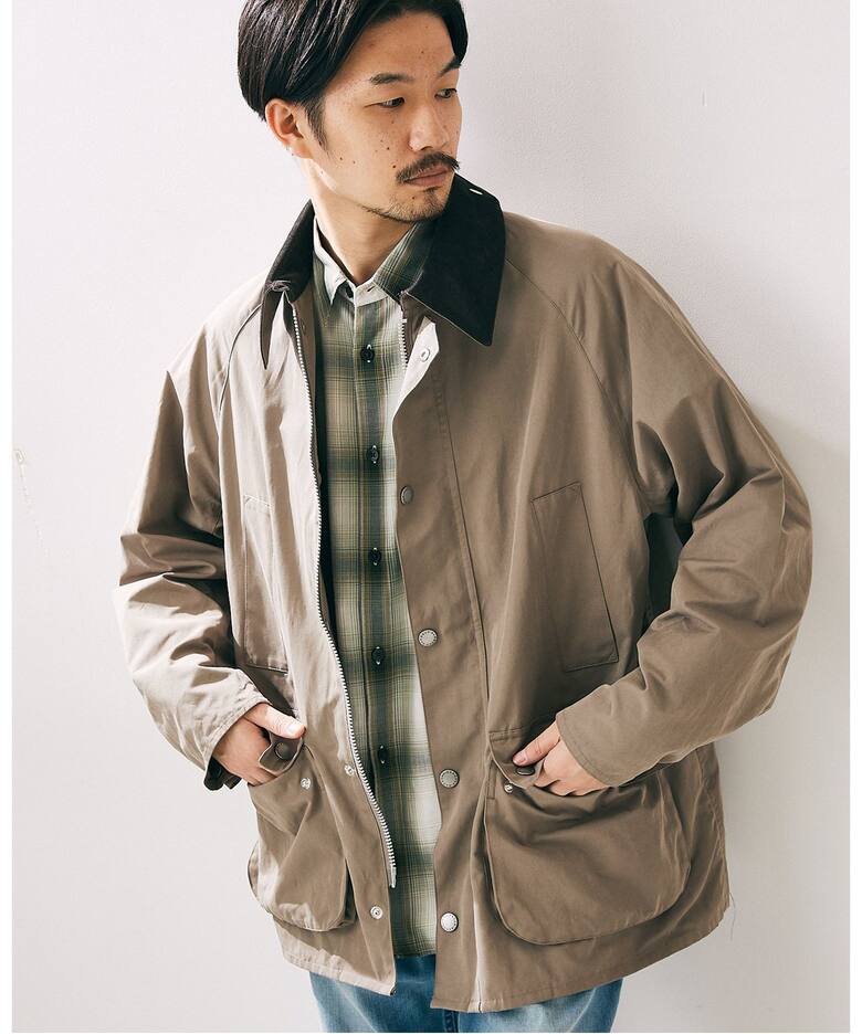 BARBOUR / バブアー】 別注 OVER SIZE BEDALE（ステンカラーコート 