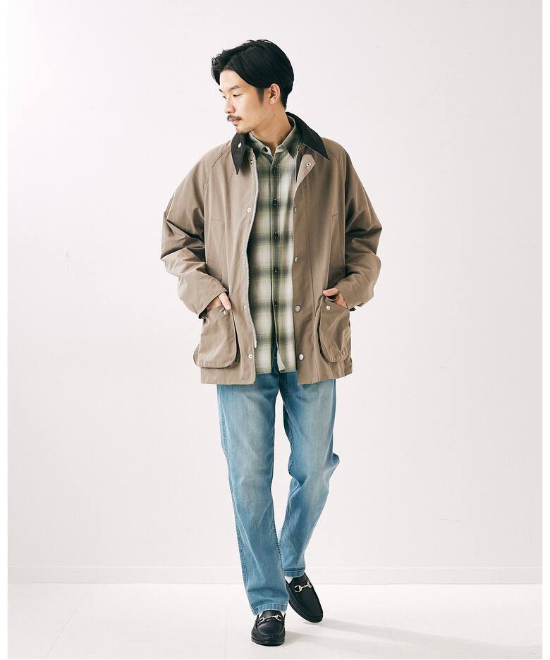 BARBOUR / バブアー】 別注 OVER SIZE BEDALE（ステンカラーコート 