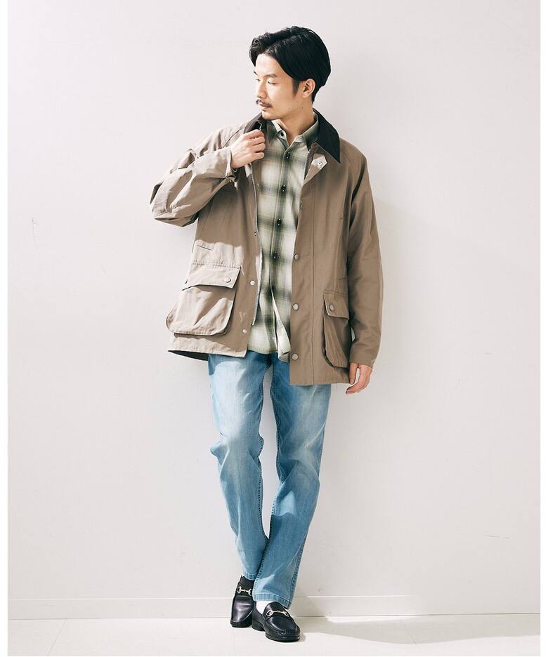BARBOUR / バブアー】 別注 OVER SIZE BEDALE（ステンカラー  