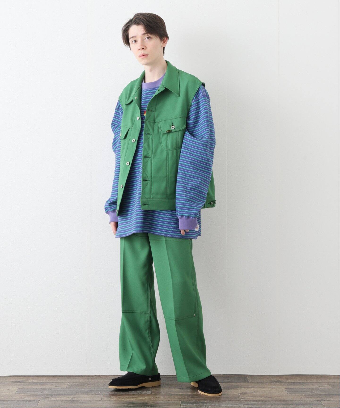 DAIRIKU / ダイリク】 REGULAR POLYESTER VEST|417 EDIFICE(フォー