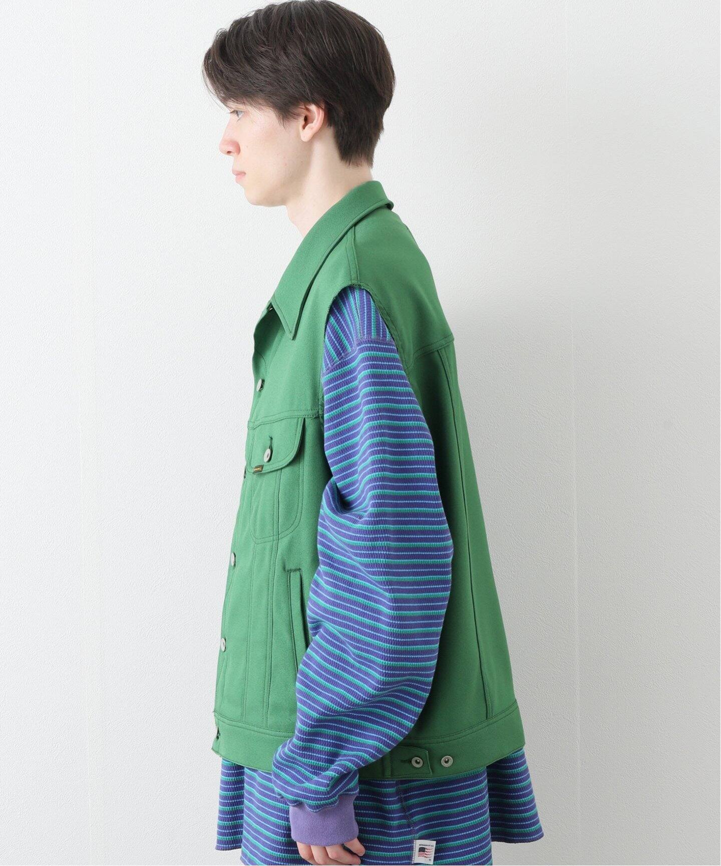 DAIRIKU / ダイリク】 REGULAR POLYESTER VEST|417 EDIFICE(フォー