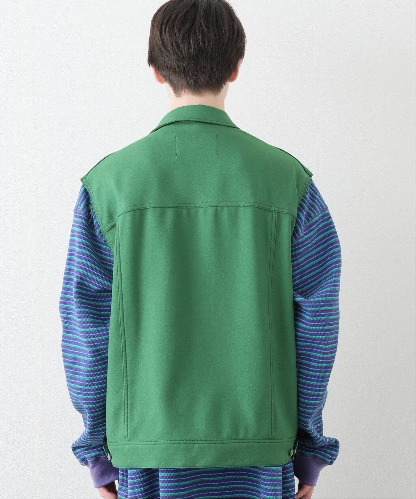 DAIRIKU / ダイリク】 REGULAR POLYESTER VEST|417 EDIFICE(フォー