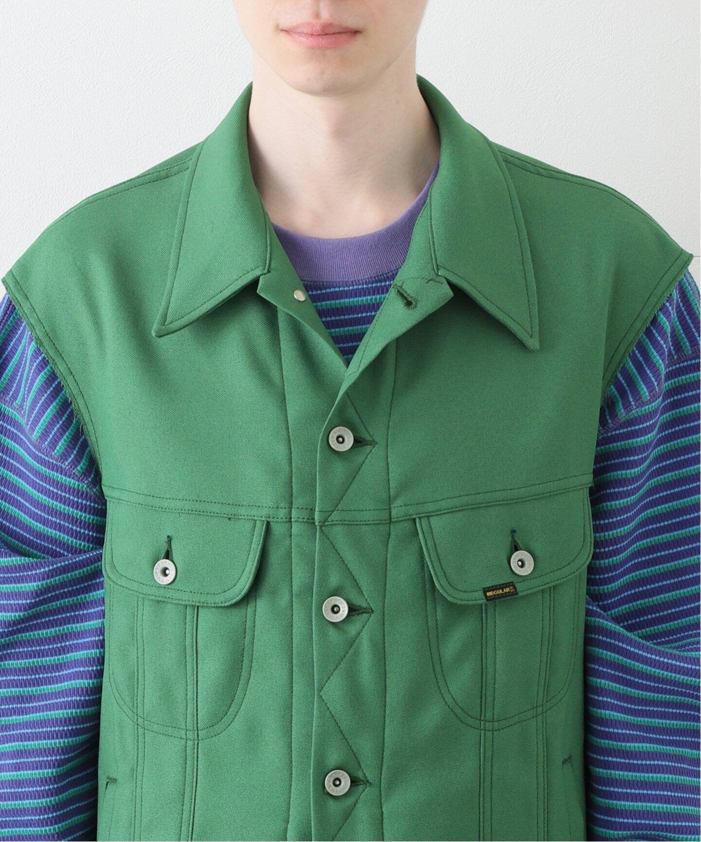 DAIRIKU / ダイリク】 REGULAR POLYESTER VEST|417 EDIFICE(フォー