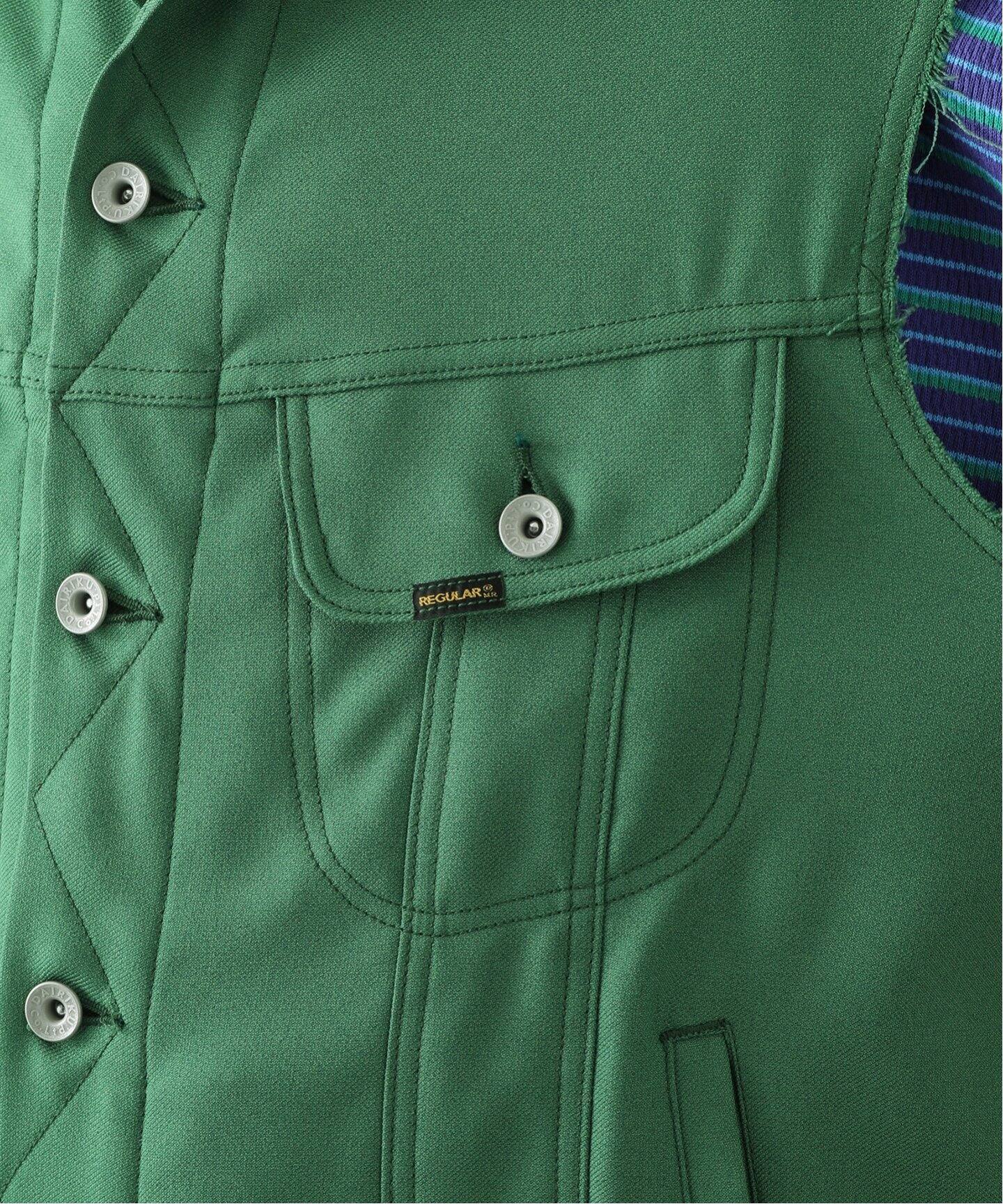 DAIRIKU / ダイリク】 REGULAR POLYESTER VEST|417 EDIFICE(フォー