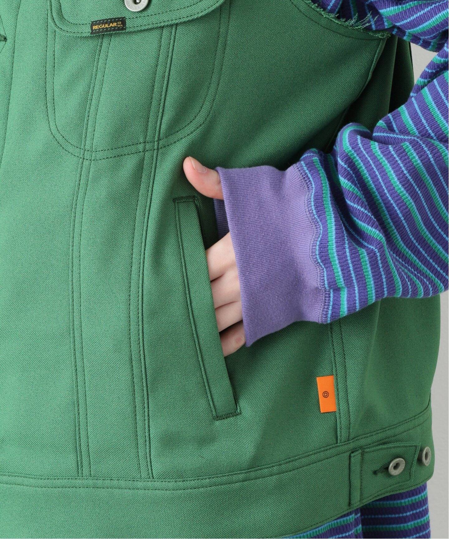 DAIRIKU / ダイリク】 REGULAR POLYESTER VEST|417 EDIFICE(フォー