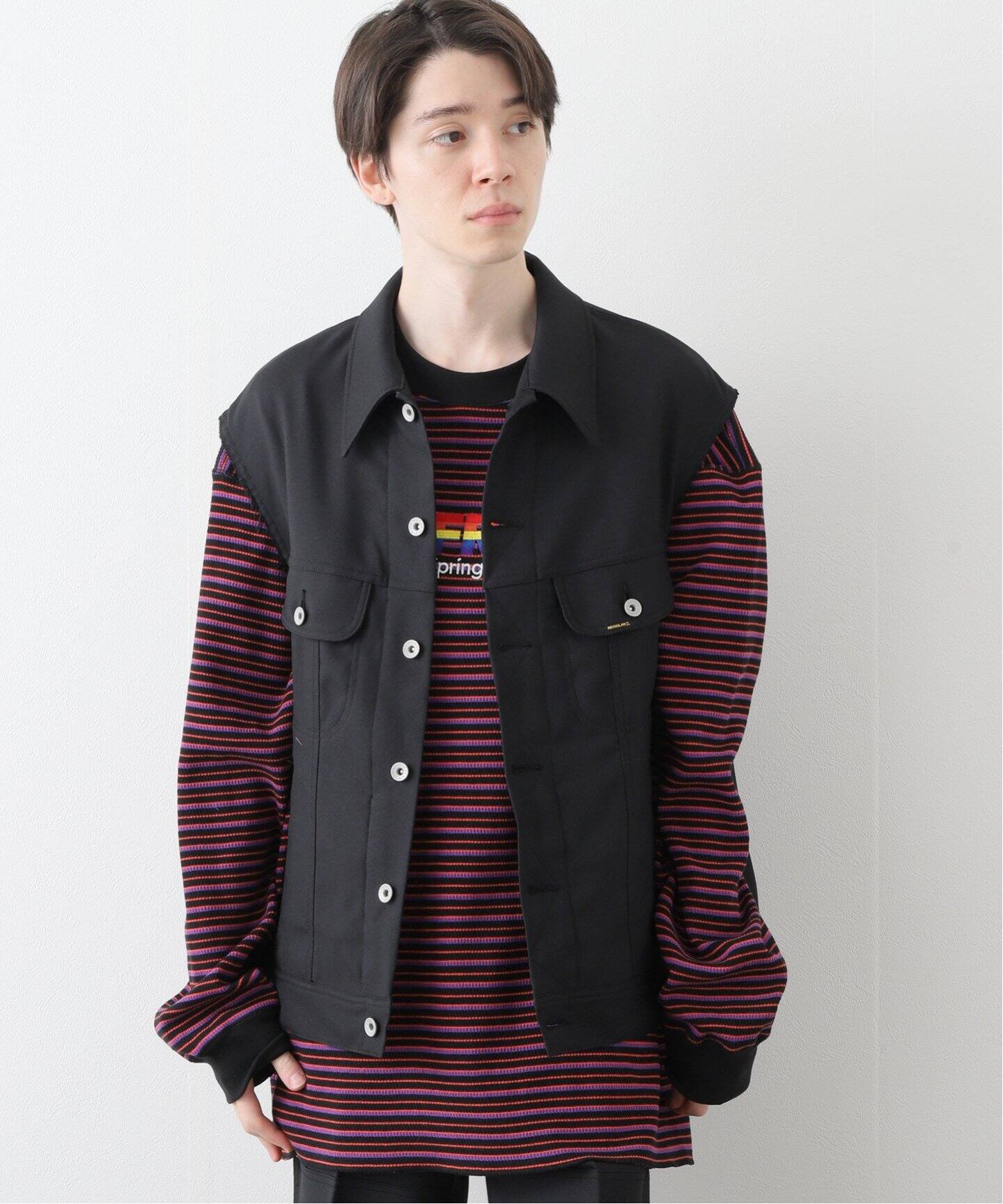 DAIRIKU / ダイリク】 REGULAR POLYESTER VEST|417 EDIFICE(フォー