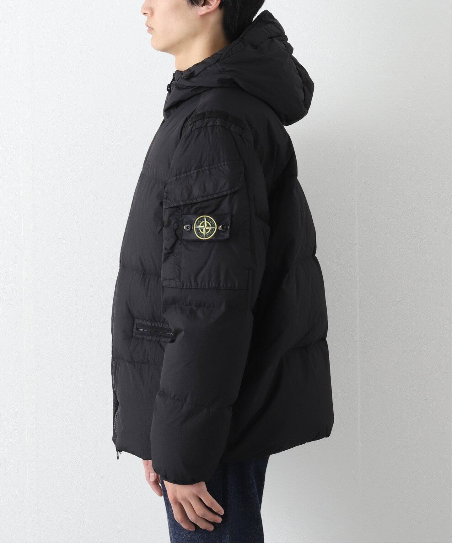 STONEISLAND / ストーンアイランド】フーデッドダウンブルゾン（ダウン 
