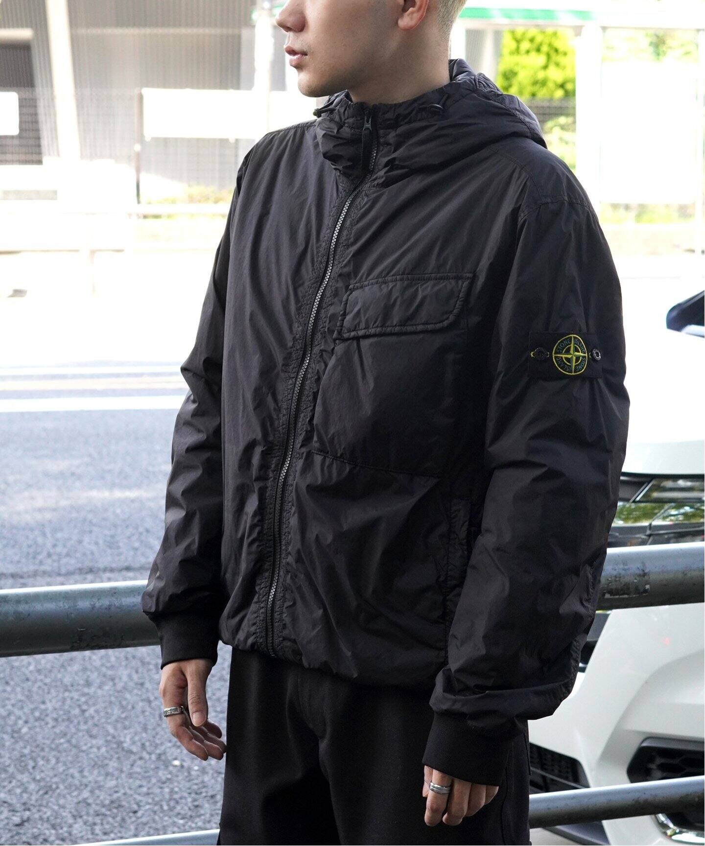 STONEISLAND / ストーンアイランド】フーデッドライトブルゾン（その他  