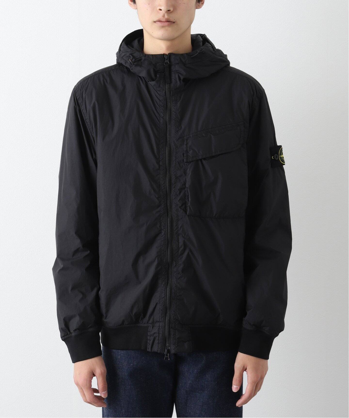 STONEISLAND / ストーンアイランド】フーデッドライトブルゾン 