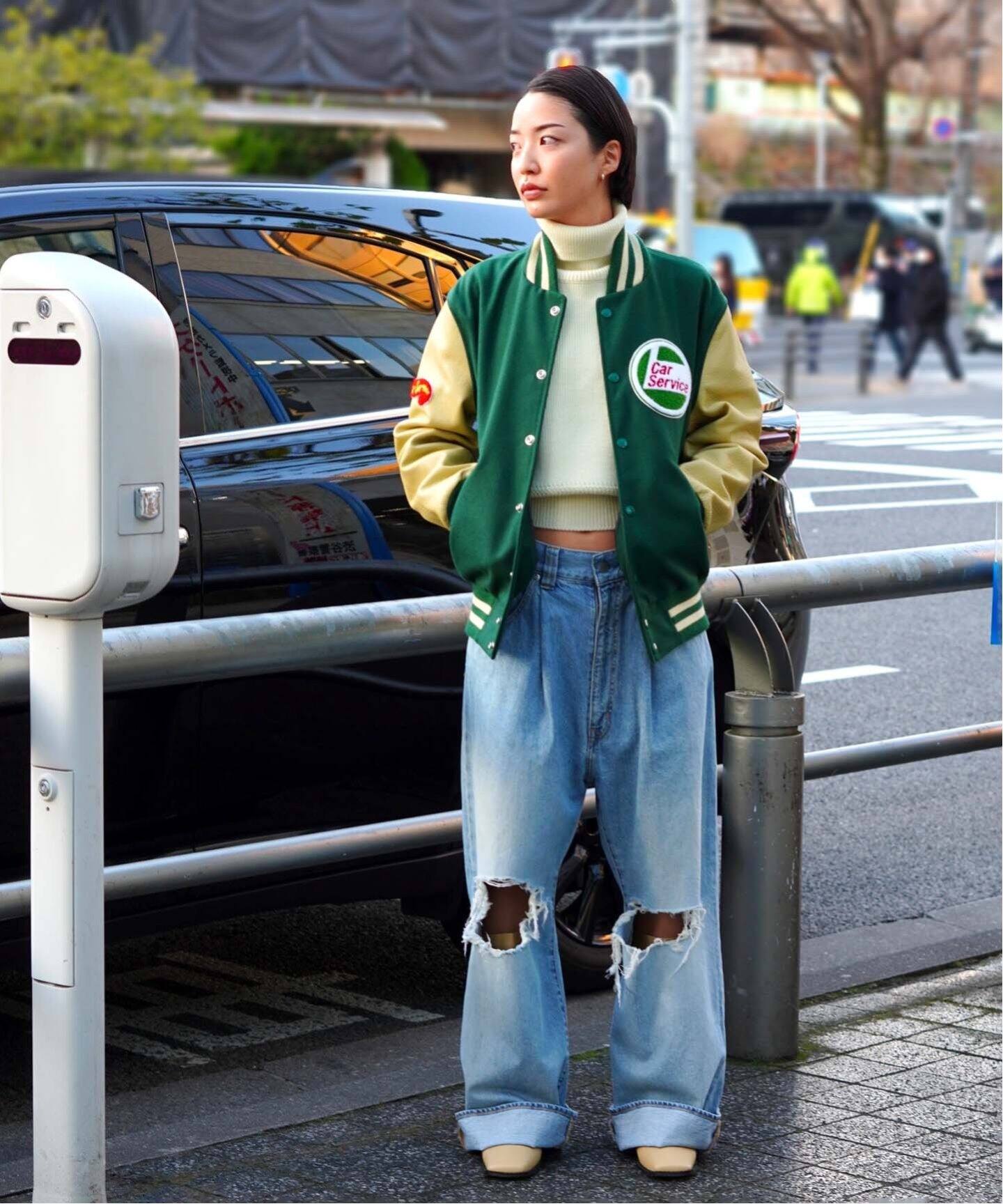 CARSERVICE × SKOOKUM】AWARD JACKET（スタジャン）｜PULP（パルプ）の 