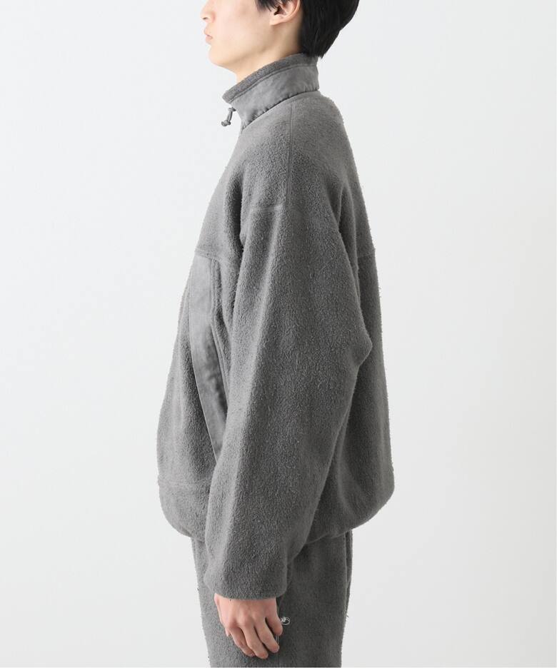 INNAT / インアット】 FLEECE TRACK JACKET 02-C04（ボア・フリース 