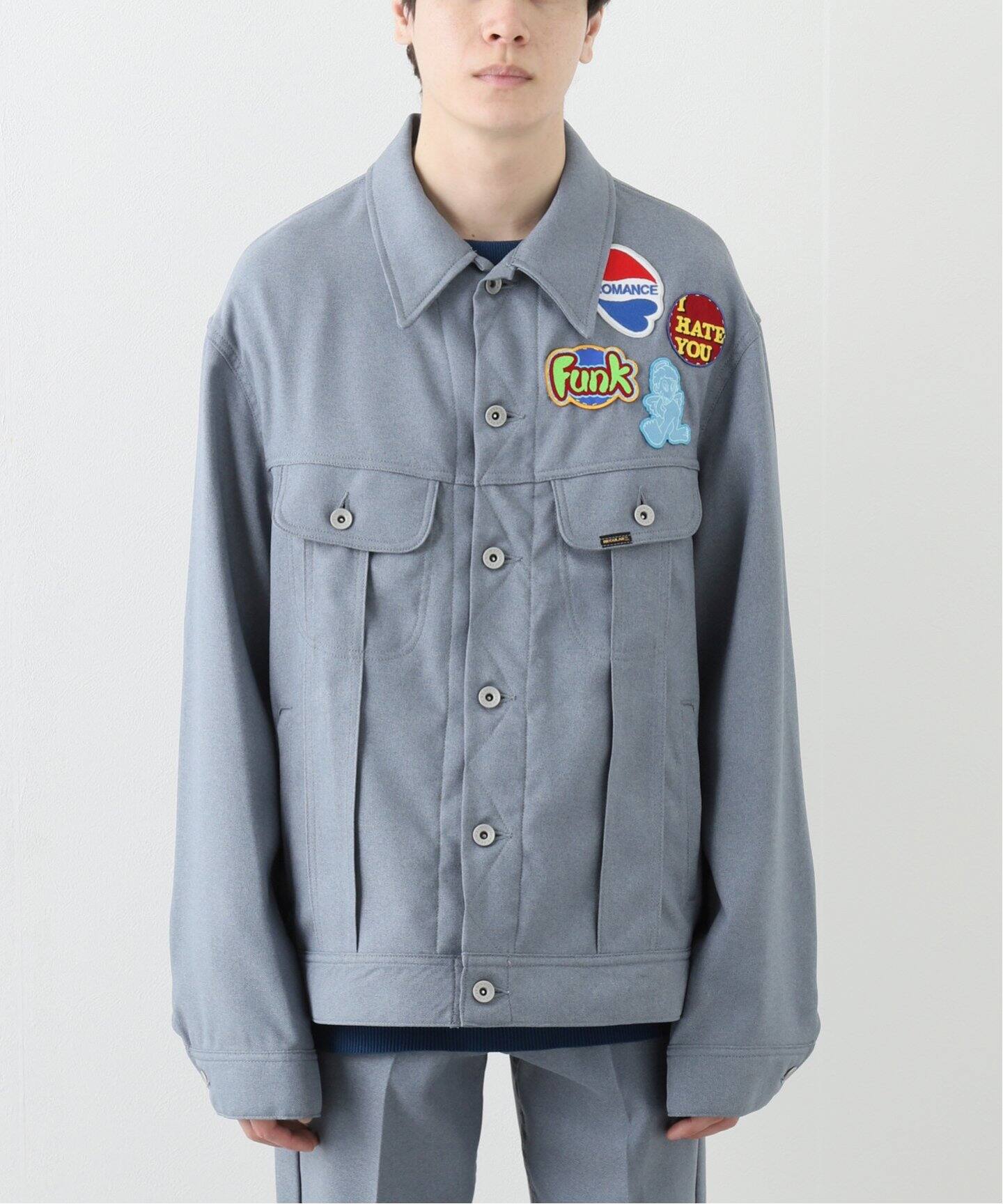 DAIRIKU×tappei】REGULAR POLYESTER JACKET（ナイロンジャケット 
