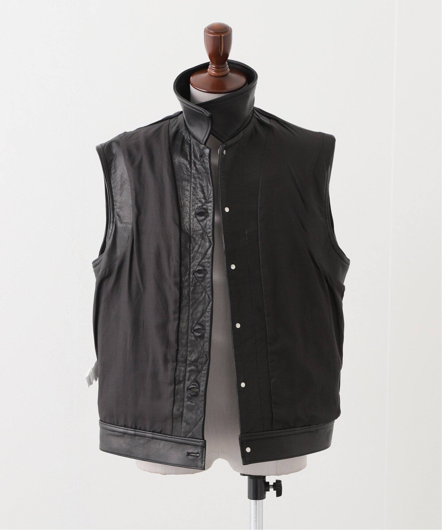DAIRIKU×tappei】LEATHER VEST（ベスト）｜BAYCREW 