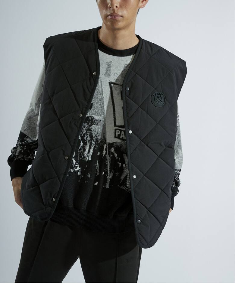 Paris Saint-Germain】キルティング ベスト（その他ブルゾン／アウター 