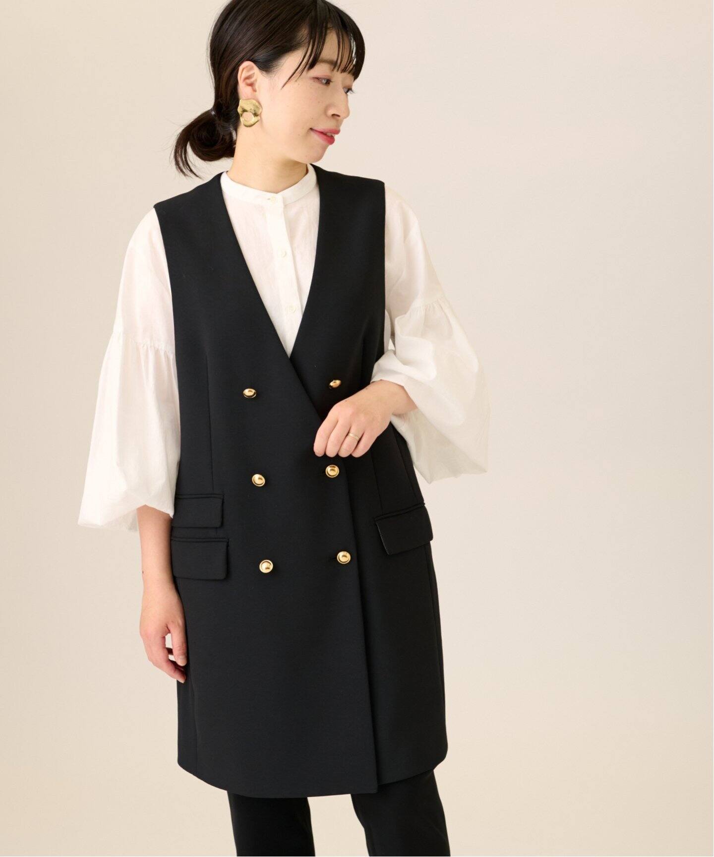 《追加》ヴィスポリノーカラーベスト｜JOURNAL STANDARD L'ESSAGE（ジャーナルスタンダード レサージュ）公式のファッション