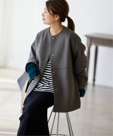 スーパー140ビーバーノーカラーショートコート Journal Standard ジャーナルスタンダード 公式のファッション通販 Baycrew S Store スーパー140ビーバーノーカラーショートコート Journal Standard ジャーナルスタンダード 公式のファッション通販 Baycrew S Store