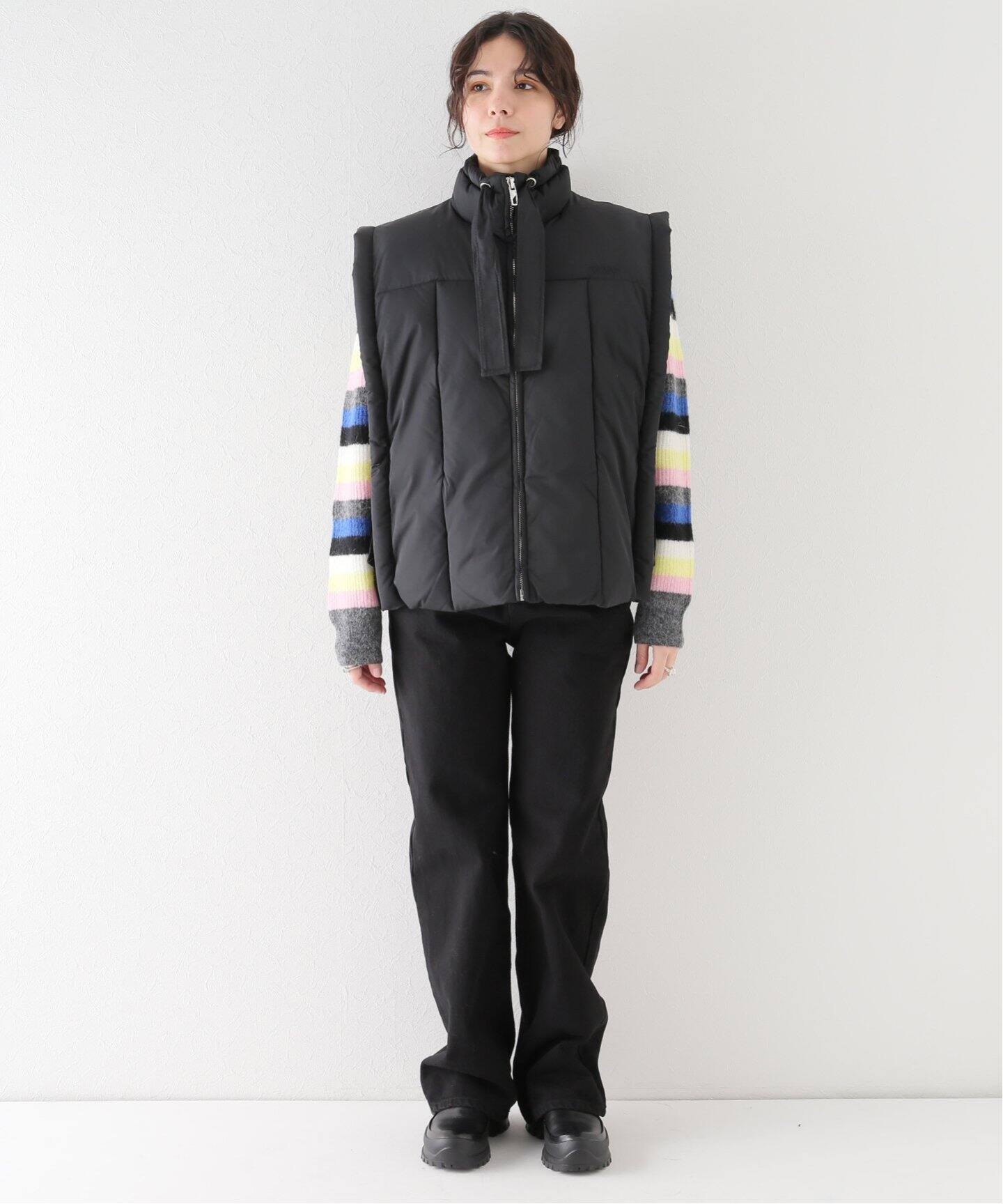 GANNI / ガニー】Shiny Puff Oversized Vest：ベスト（ダウン・中綿 