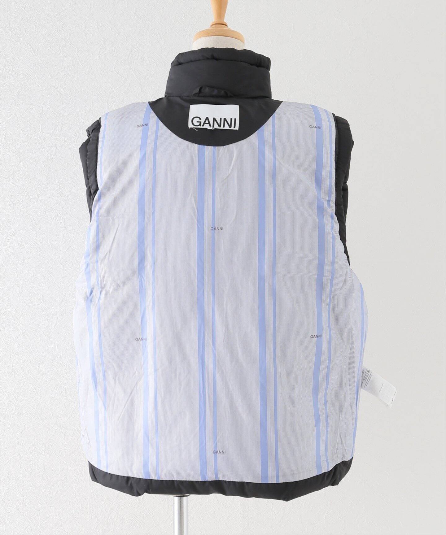GANNI / ガニー】Shiny Puff Oversized Vest：ベスト（ダウン・中綿 