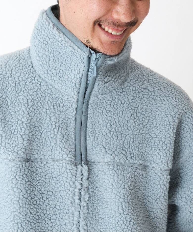 ハーフジップライクボアフリース / Half Zip Like Boa Fleece（ボア 