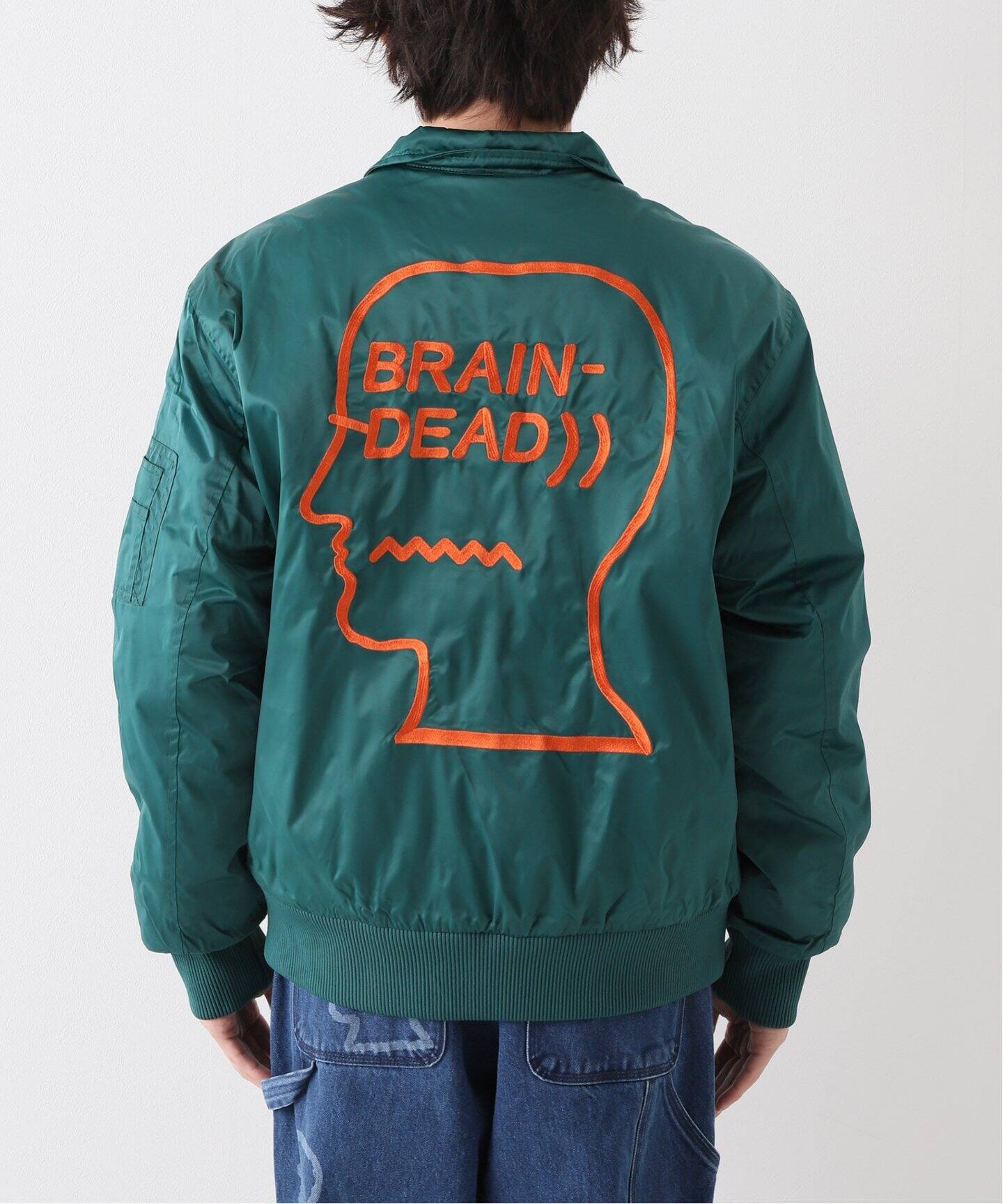 BRAIN DEAD/ブレインデッド】 BD BOMBER JACKET：ジャケット（その他  