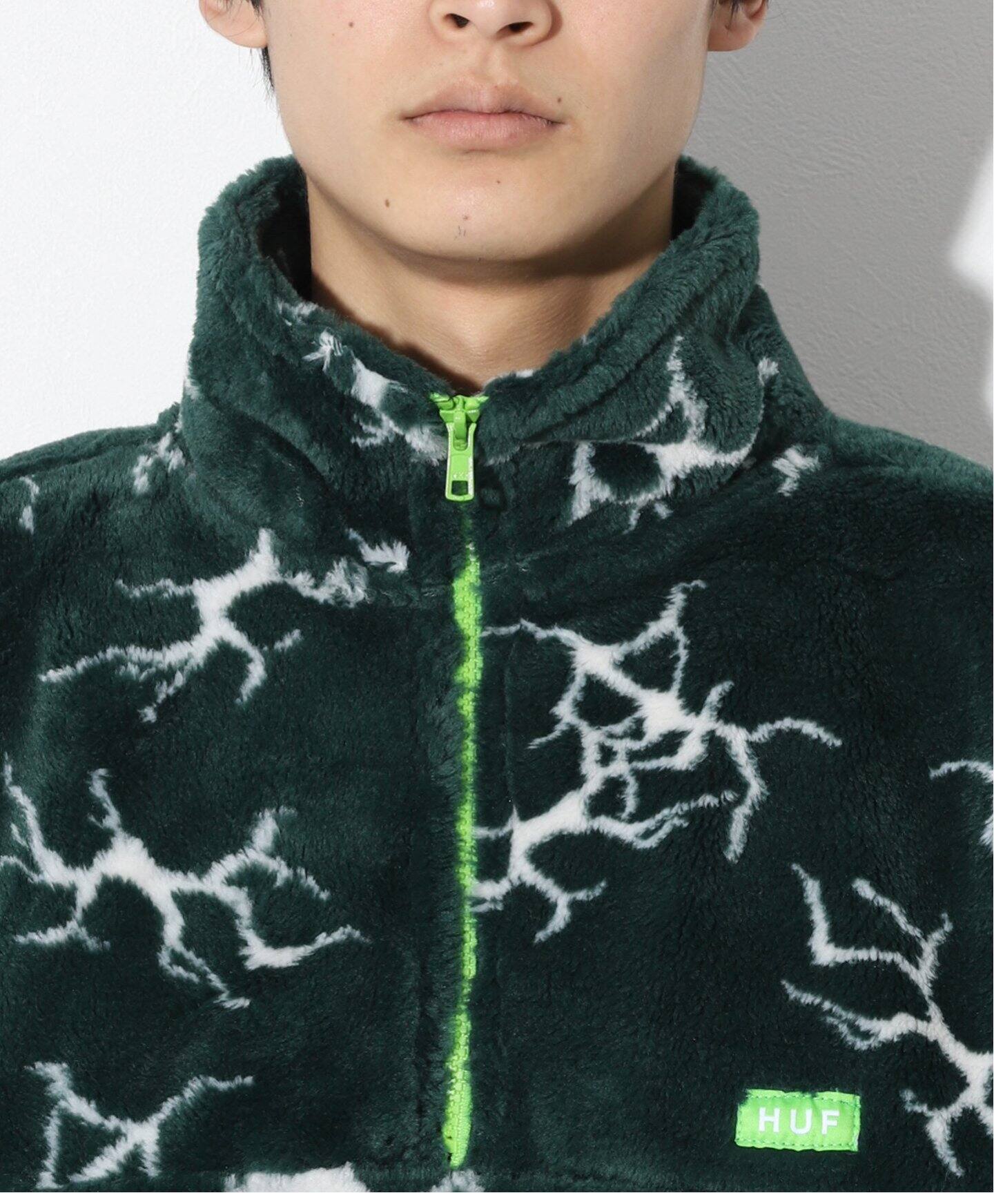 HUF/ハフ】 QUAKE SHERPA 1/4 ZIP：ブルゾン（その他ブルゾン 