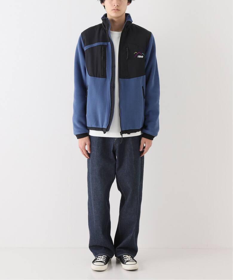 【Rave Skateboards 】 SUMMIT 2 FLEECE JACKET NO HOOD：ブルゾン（その他ブルゾン／アウター