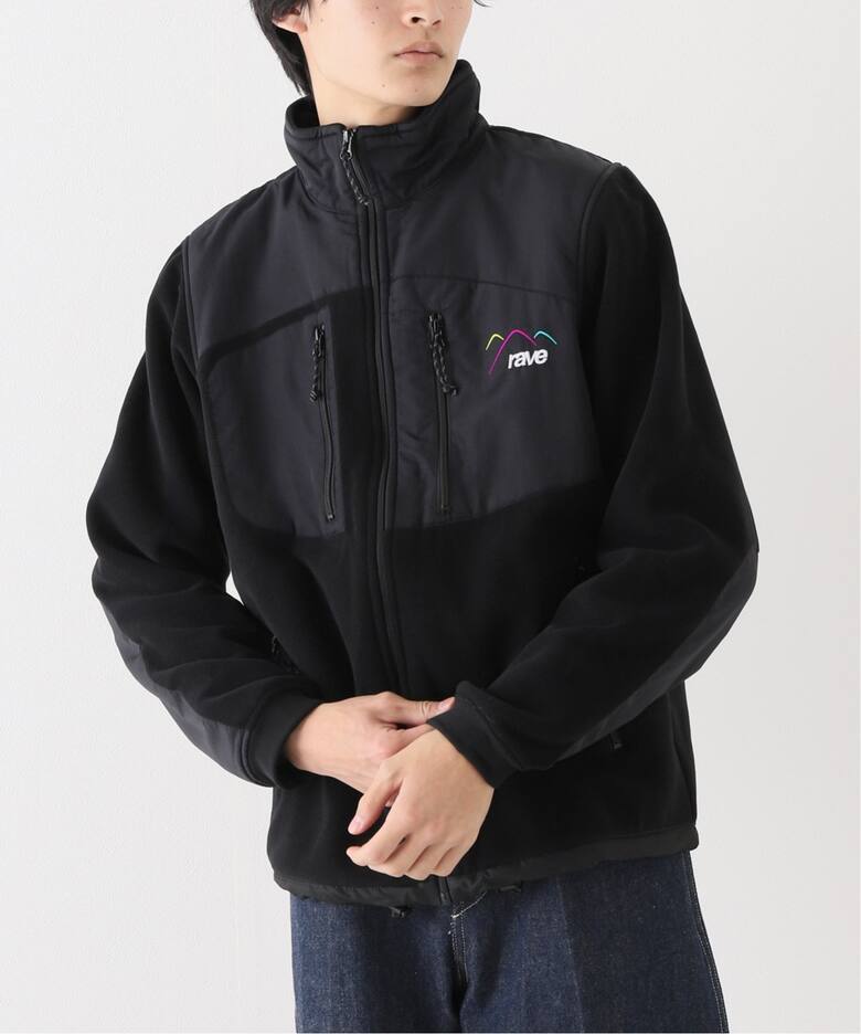 【Rave Skateboards 】 SUMMIT 2 FLEECE JACKET NO HOOD：ブルゾン（その他ブルゾン／アウター