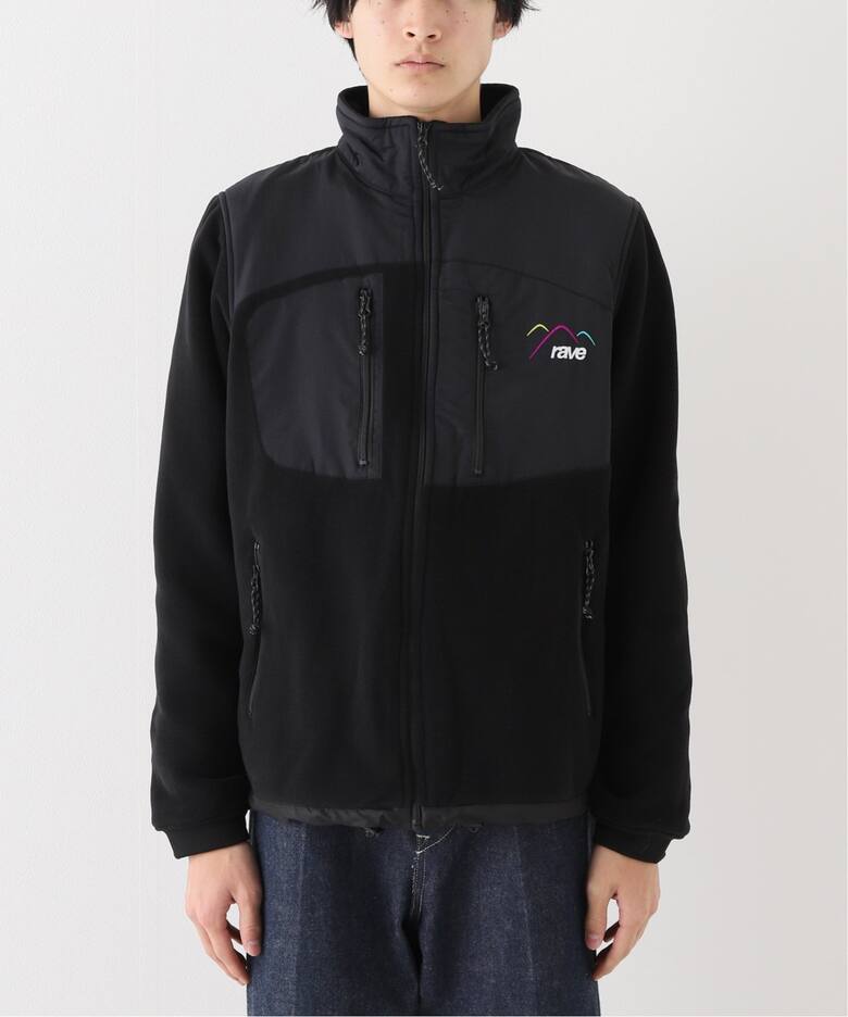 【Rave Skateboards 】 SUMMIT 2 FLEECE JACKET NO HOOD：ブルゾン（その他ブルゾン／アウター