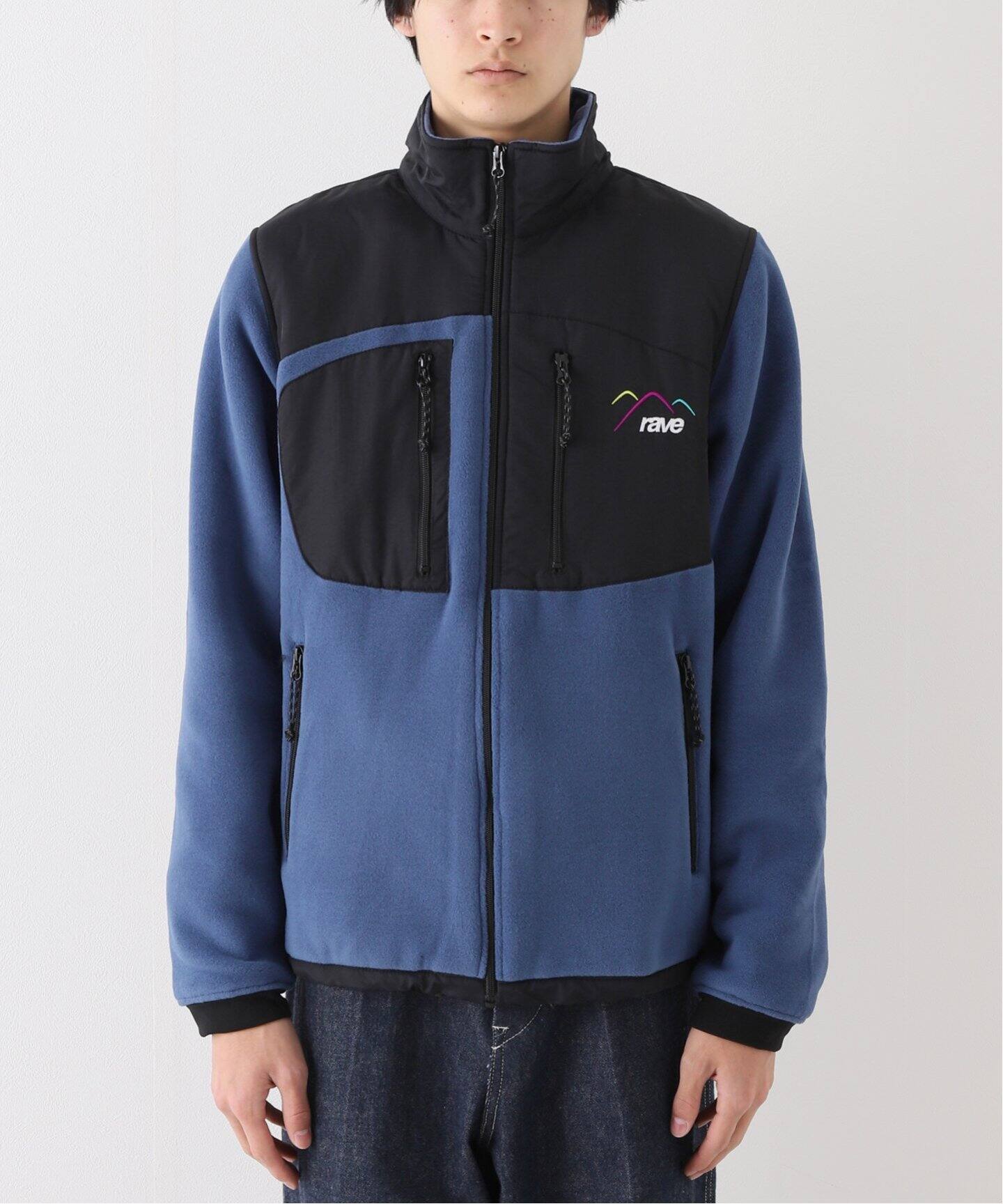 【Rave Skateboards 】 SUMMIT 2 FLEECE JACKET NO HOOD：ブルゾン（その他ブルゾン／アウター