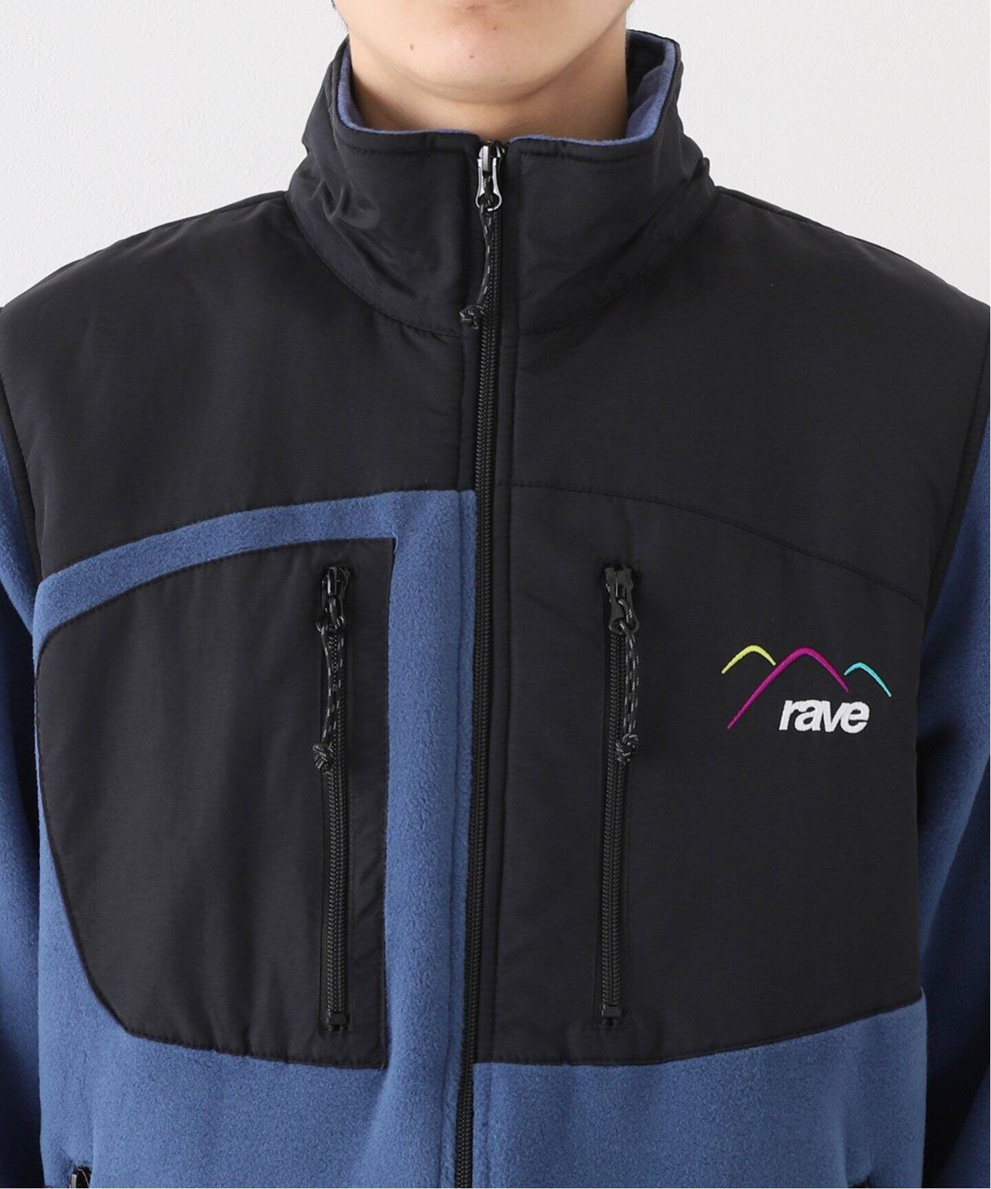 Rave Skateboards 】 SUMMIT 2 FLEECE JACKET NO HOOD：ブルゾン