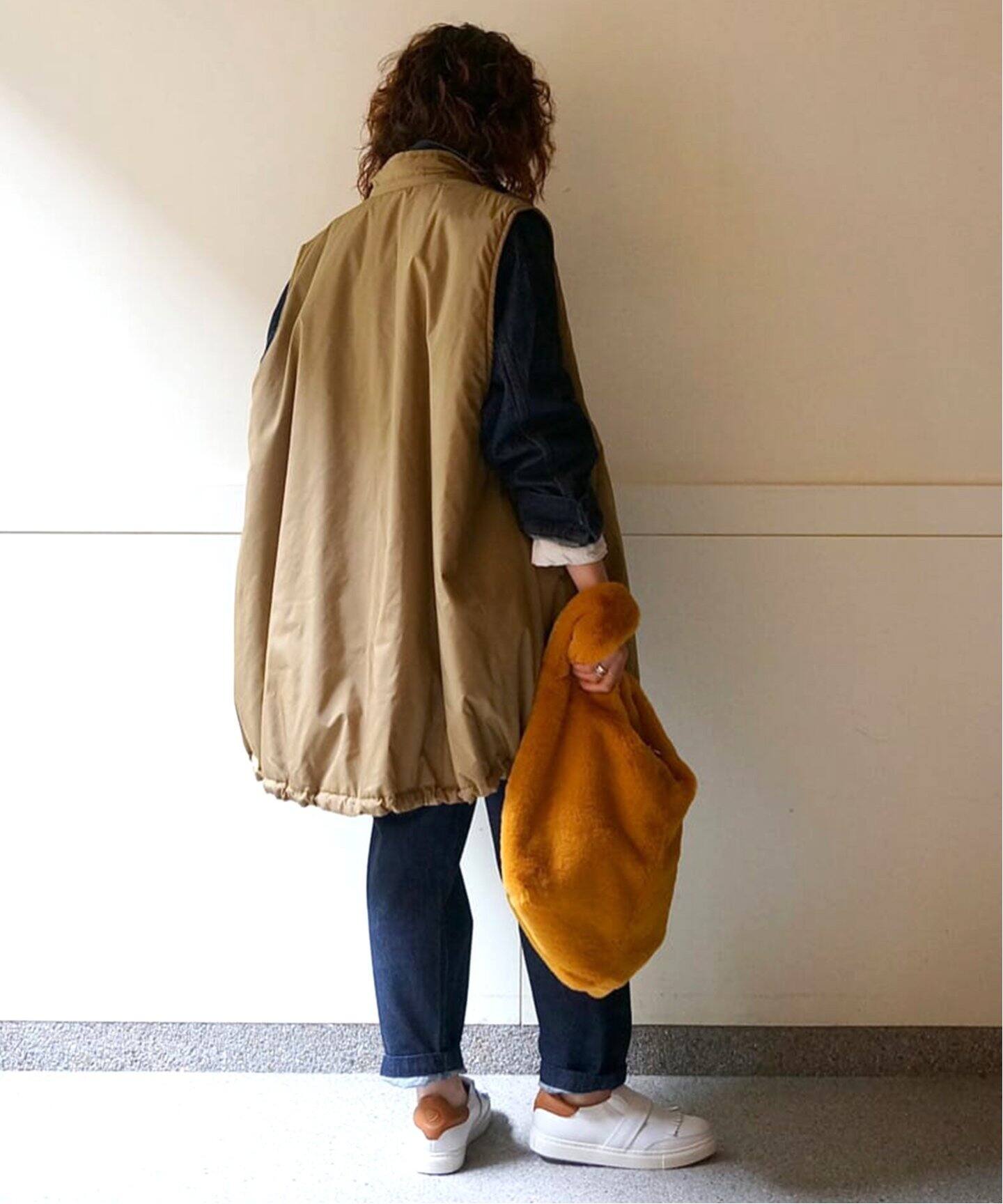 タフタナカワタ スタンドカラーベスト|journal standard luxe ...