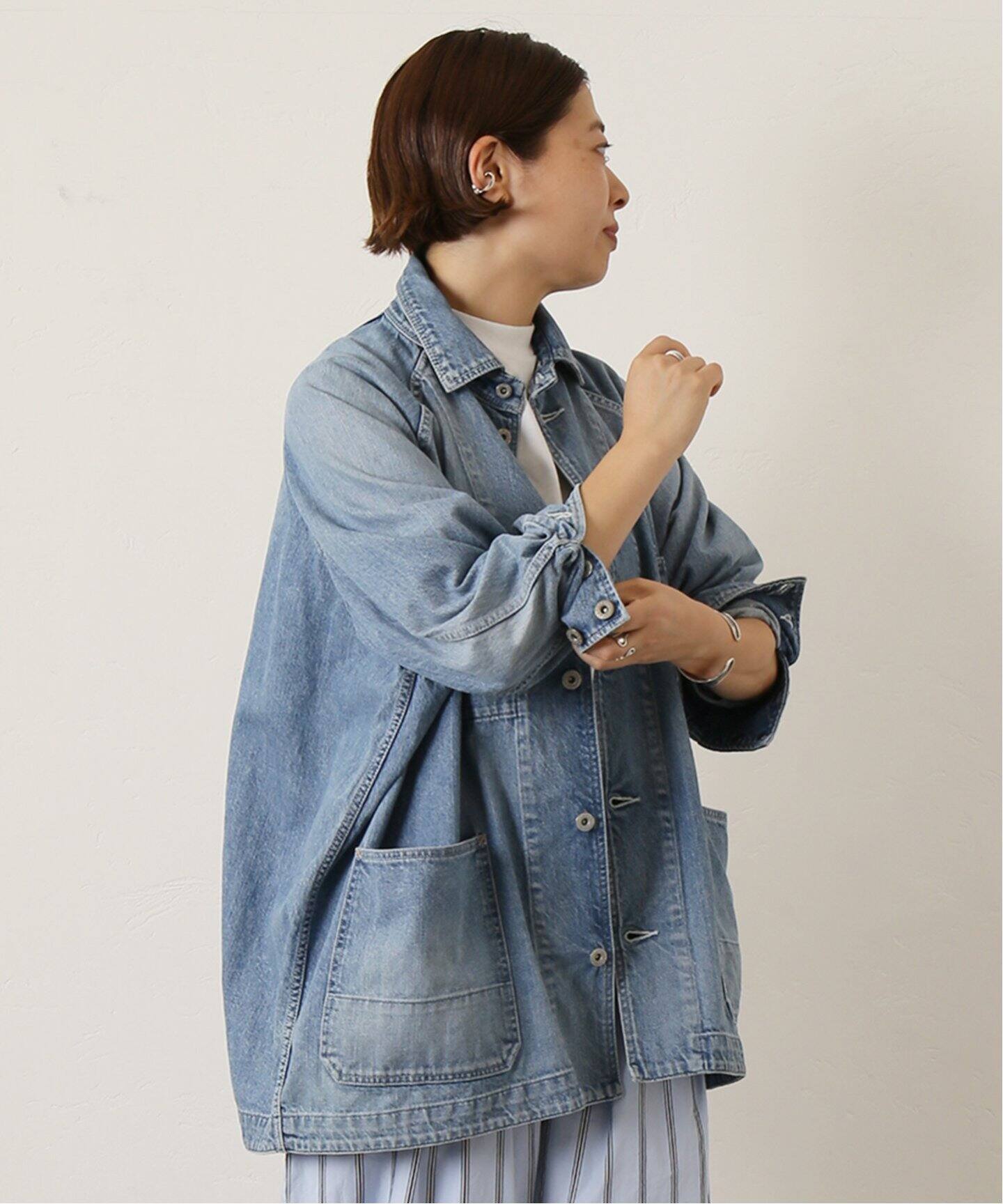 JOURNAL STANDARD デニムカバーオール 