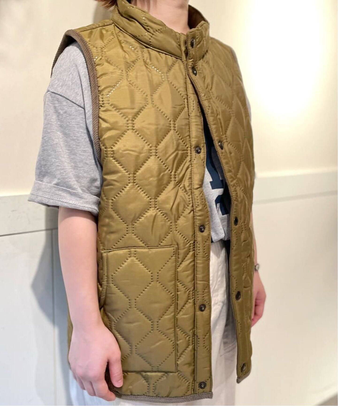 ARMEN/アーメン】 REVERSIBLE VEST（その他ブルゾン／アウター 
