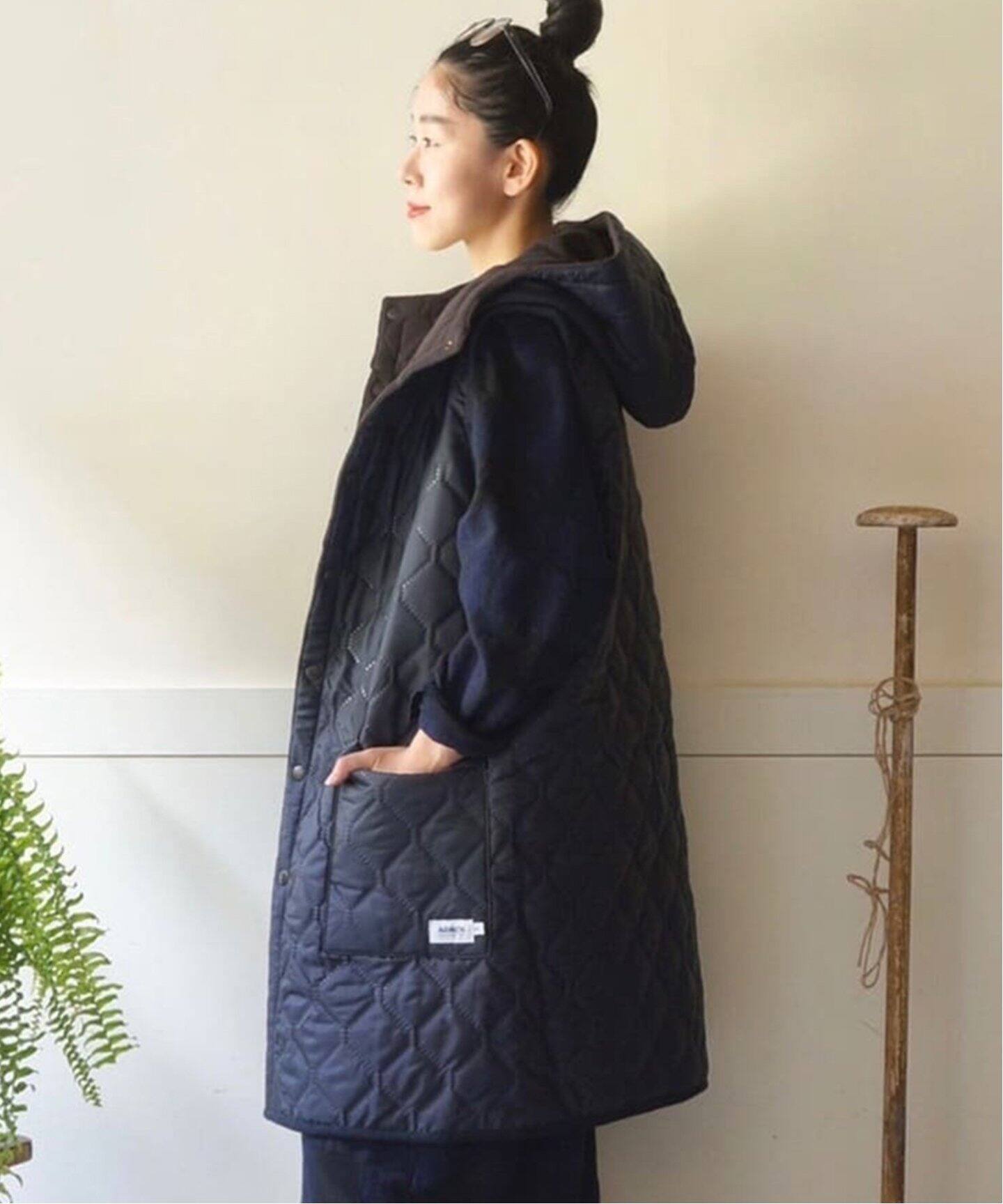 ARMEN/アーメン】HOODED LONG VEST luxe sp（その他ブルゾン／アウター 