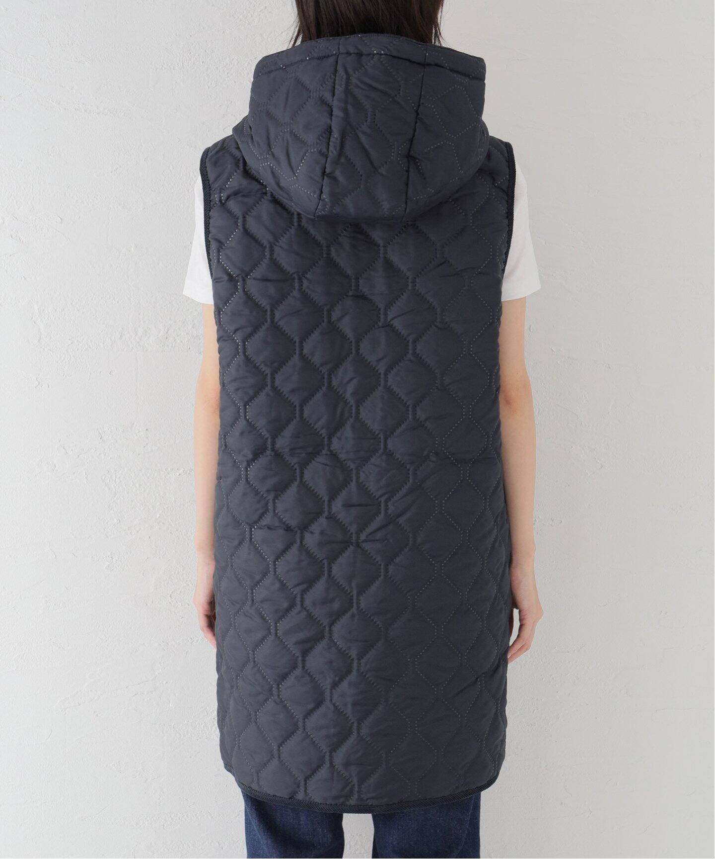 ARMEN/アーメン】HOODED LONG VEST luxe sp（その他ブルゾン／アウター 