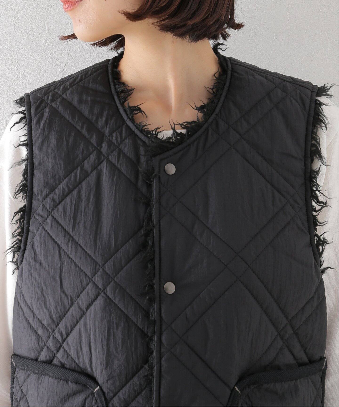 HARi / ハリ】 REVERSIBLE VEST（その他ブルゾン／アウター）｜journal 