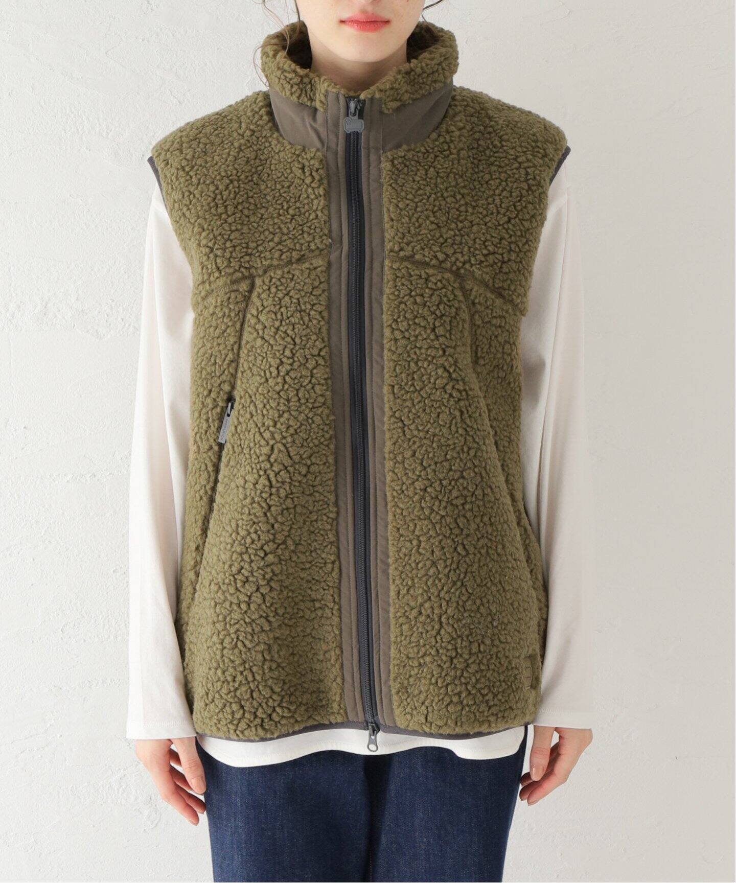 WOOLRICH /ウールリッチ】 TERRA PILE FLEECE VEST（ボア・フリース 