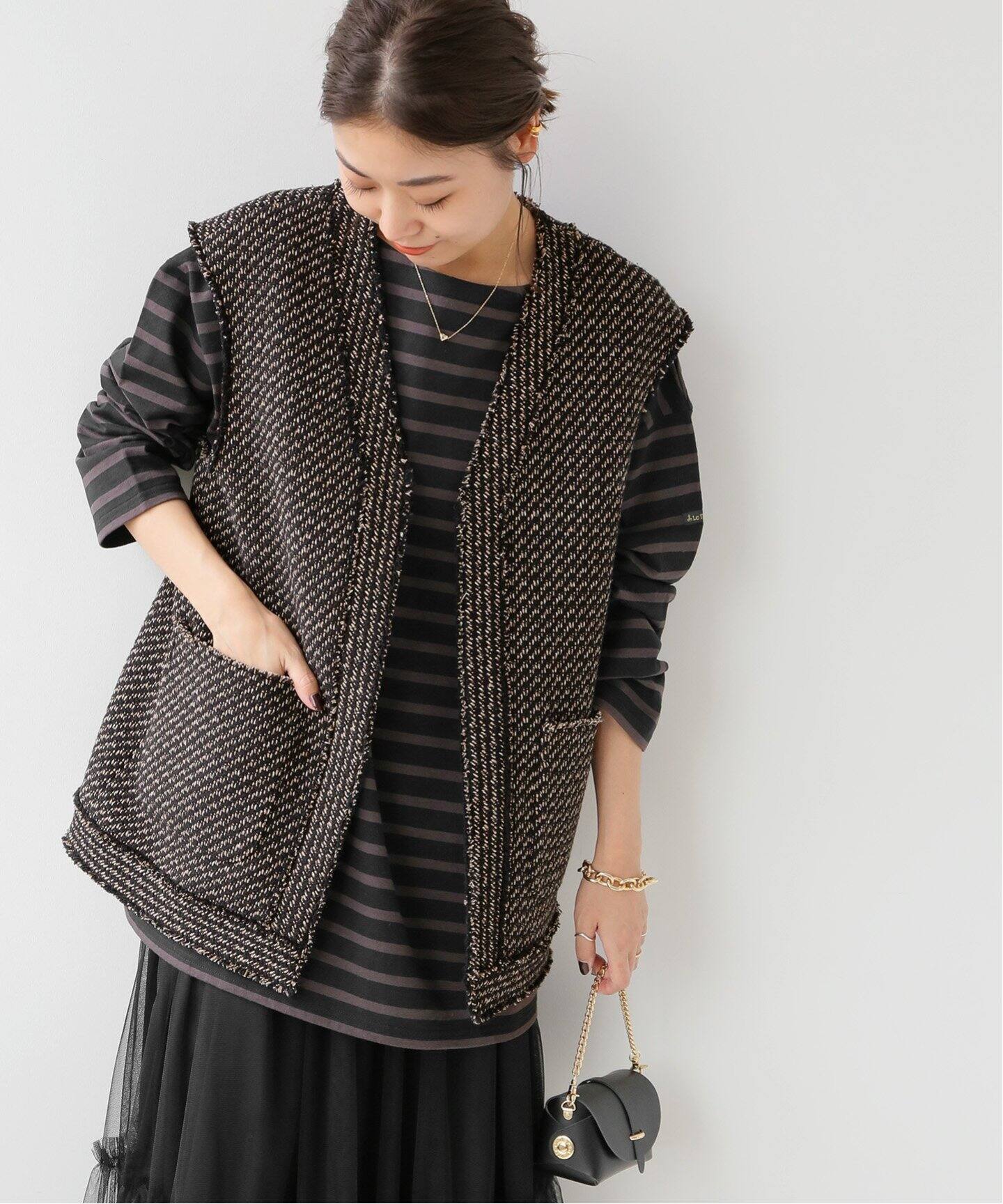 JOURNAL STANDARD relume コットンツイードベスト 